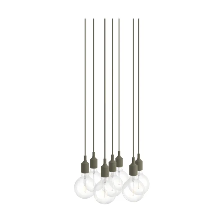 E27 Pendant Cluster 7 lampadario - Oliva - Muuto