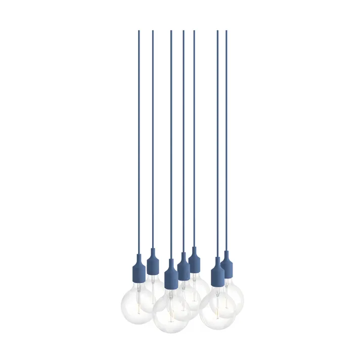 E27 Pendant Cluster 7 lampadario - Pale blue - Muuto