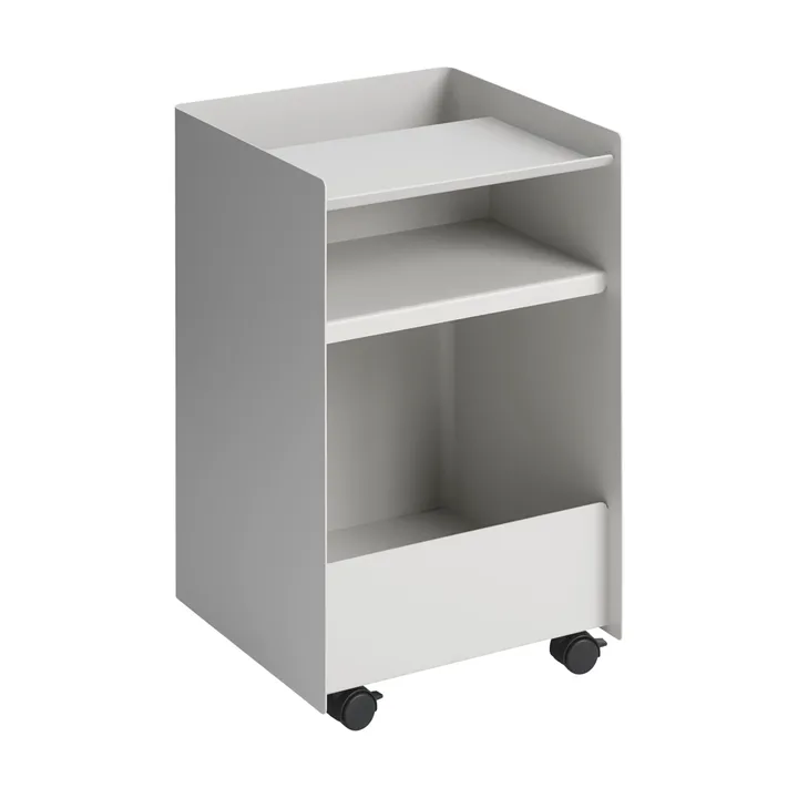 Folded Trolley carrello aperto - Grey 37,4x61,5x37,2 cm - Muuto