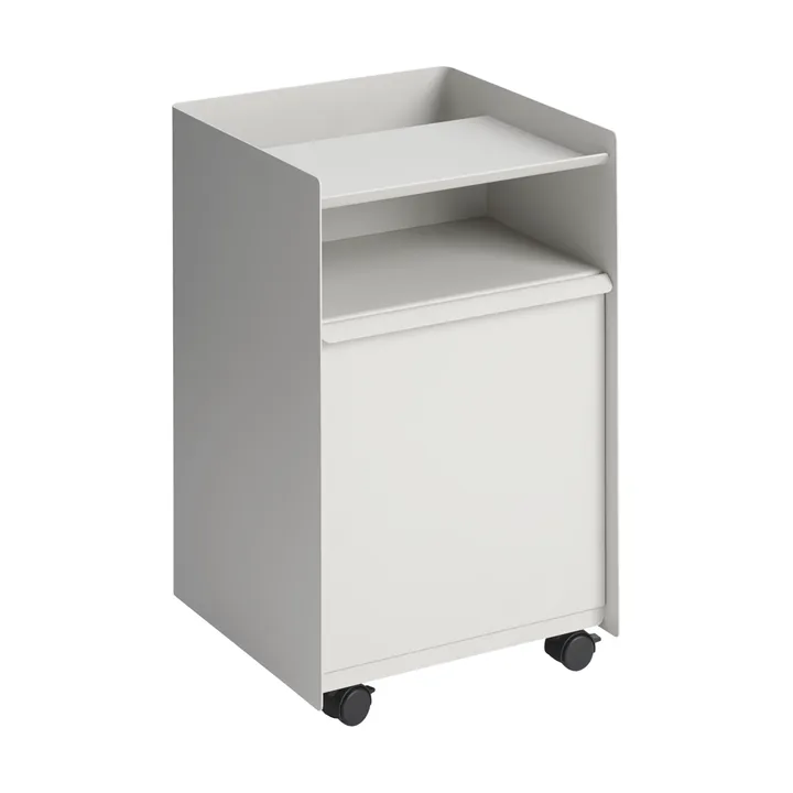 Folded Trolley carrello con cassetto - Grey - Muuto