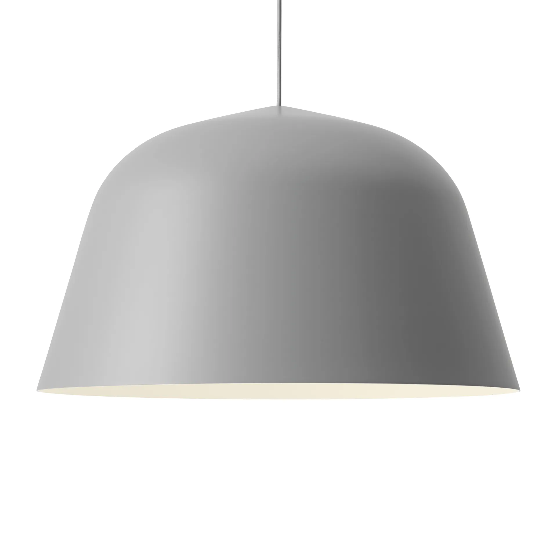 Lampada a sospensione Ambit Ø 55 cm, Grigio Muuto