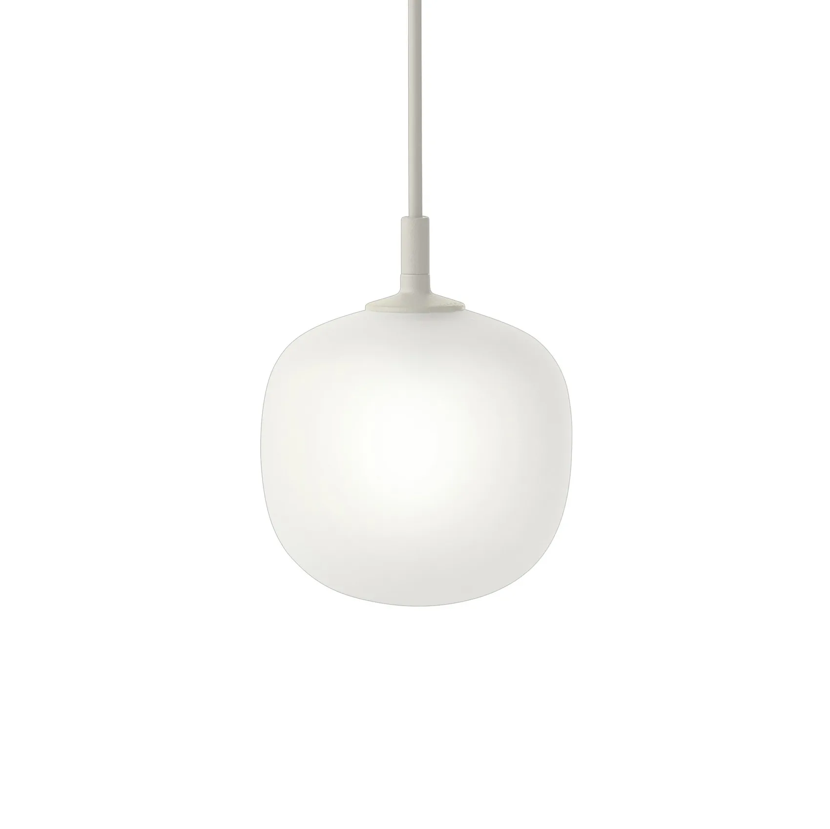 Lampada a sospensione Rime Ø 12 cm, grigio Muuto