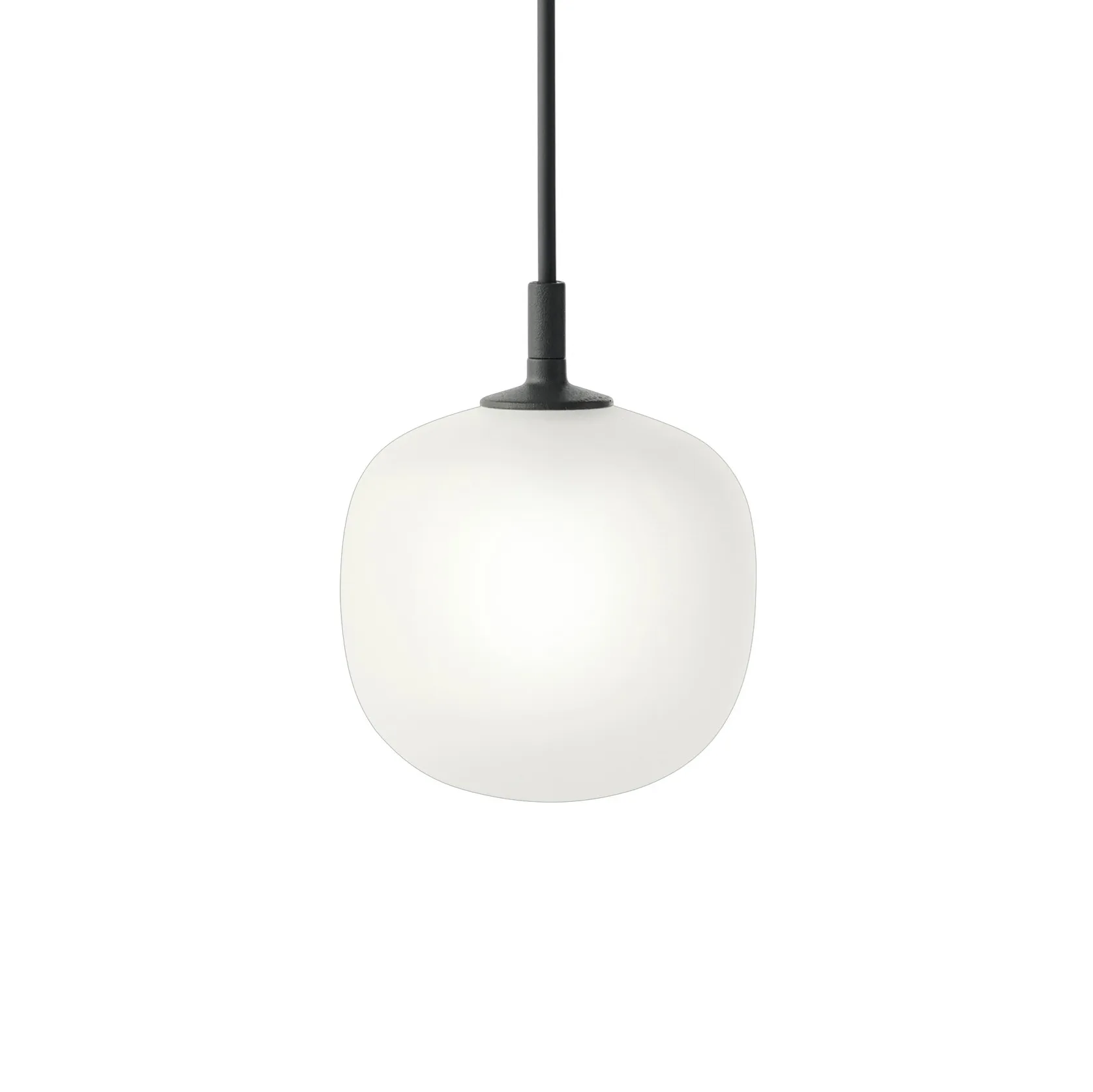 Lampada a sospensione Rime Ø 12 cm, nero Muuto
