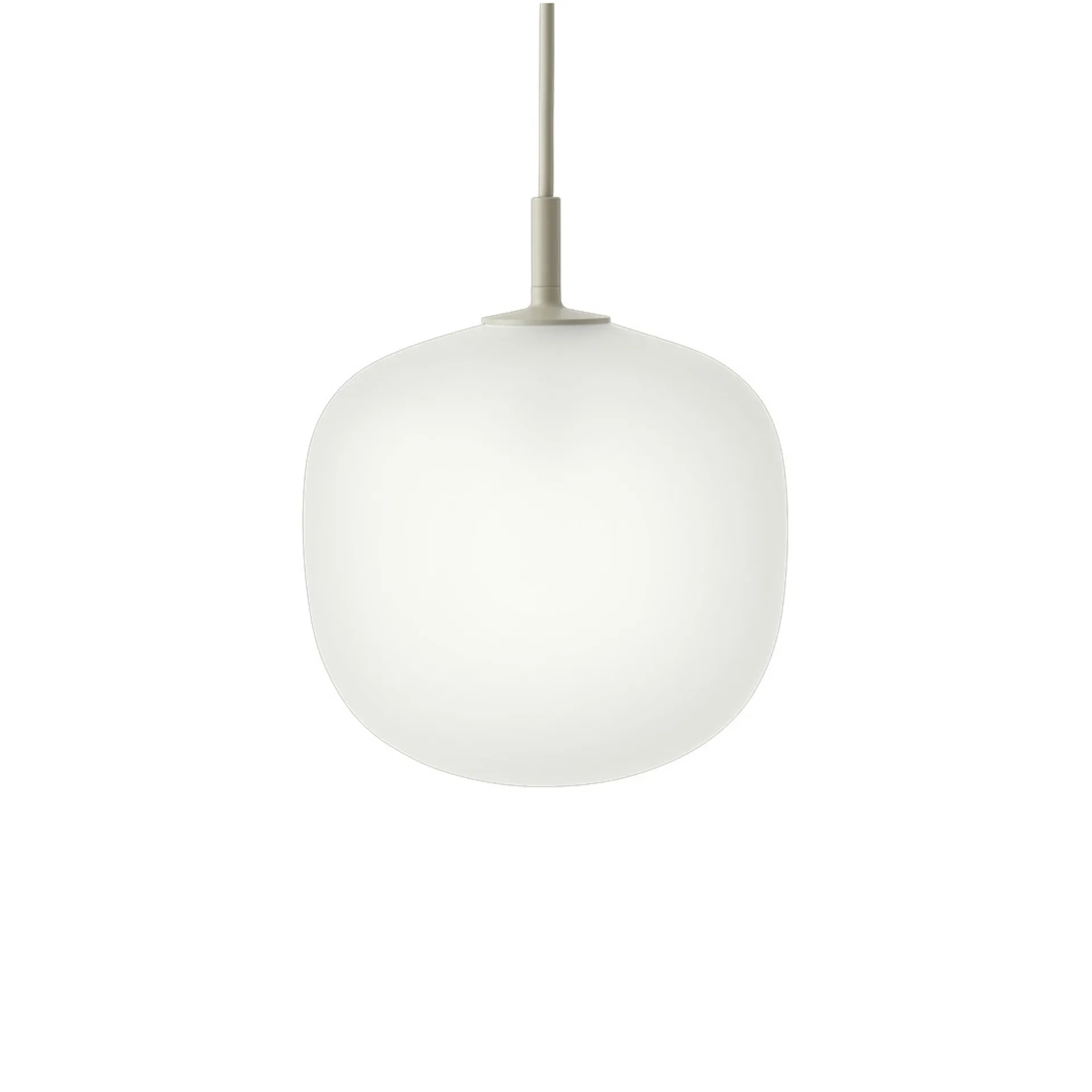 Lampada a sospensione Rime Ø18 cm, Grey Muuto