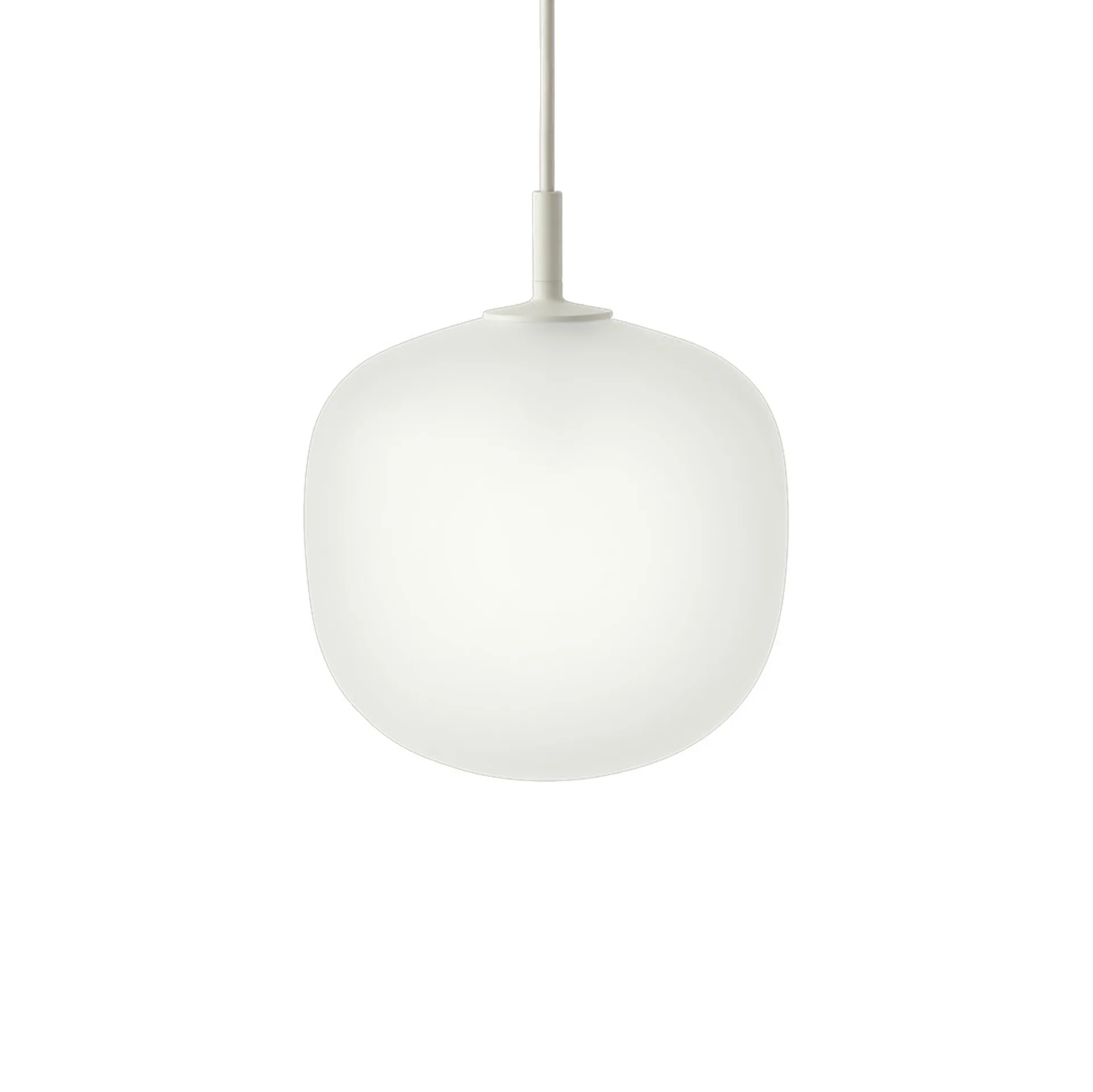 Lampada a sospensione Rime Ø18 cm, White Muuto