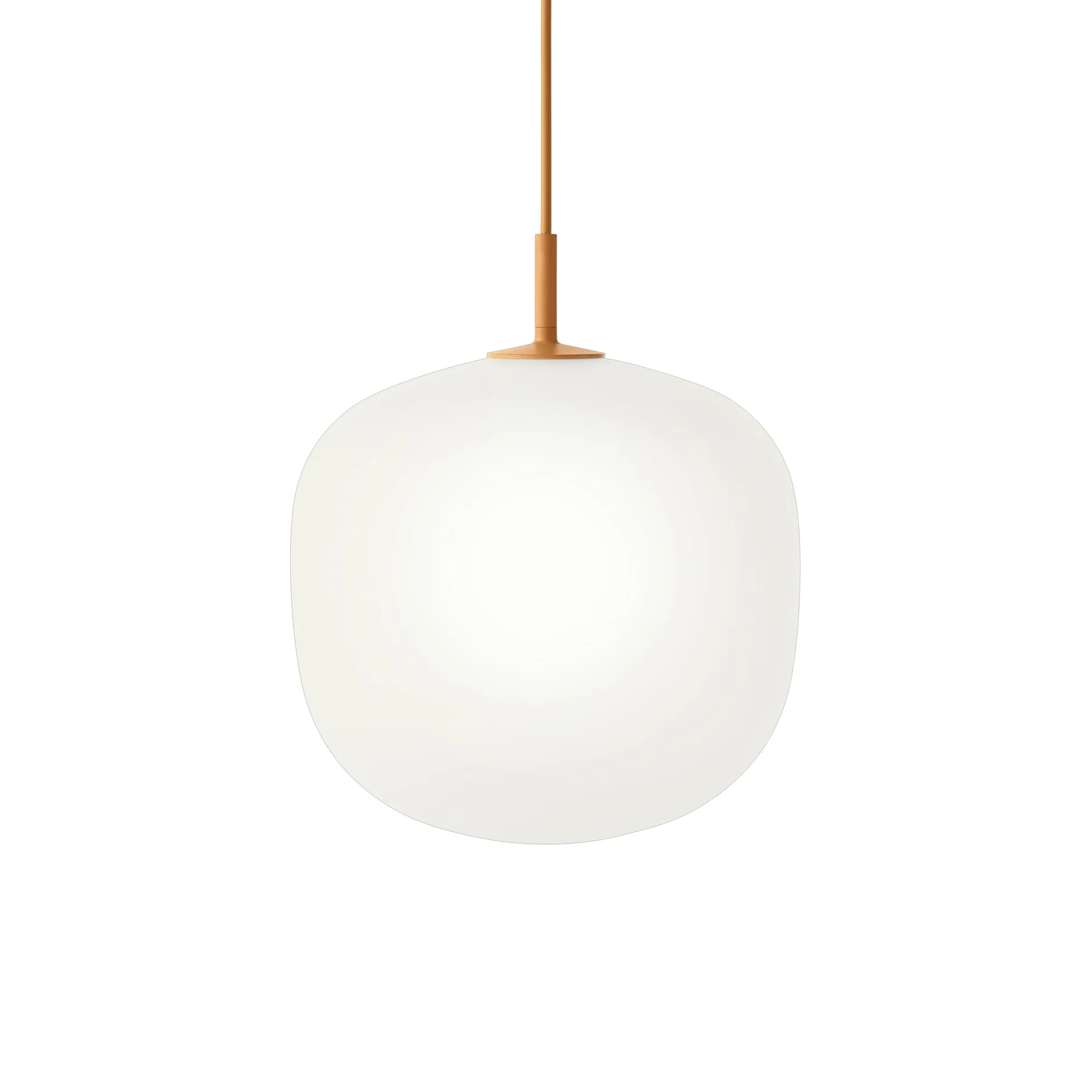 Lampada a sospensione Rime Ø 25 cm, arancione Muuto