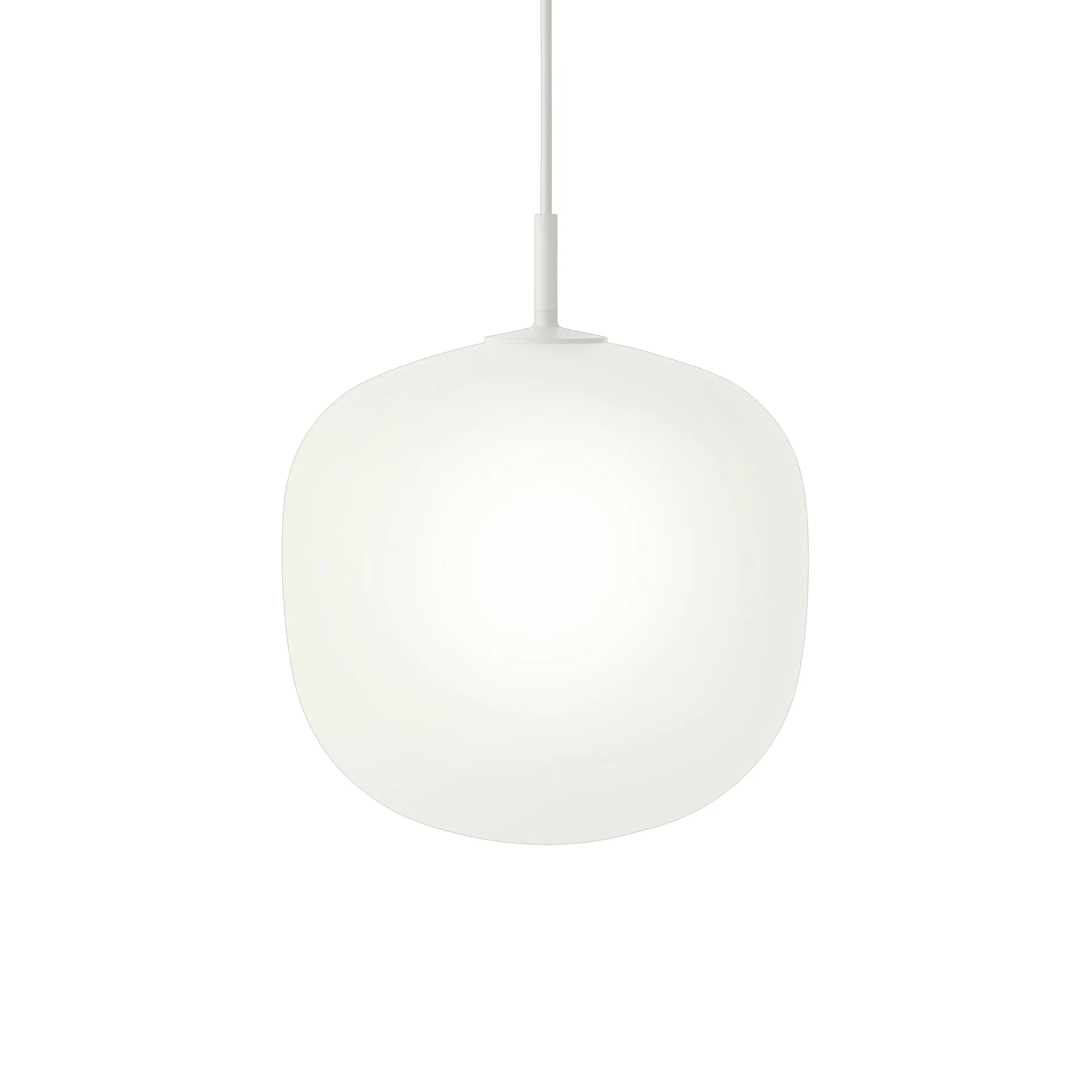 Lampada a sospensione Rime Ø 25 cm, bianco Muuto