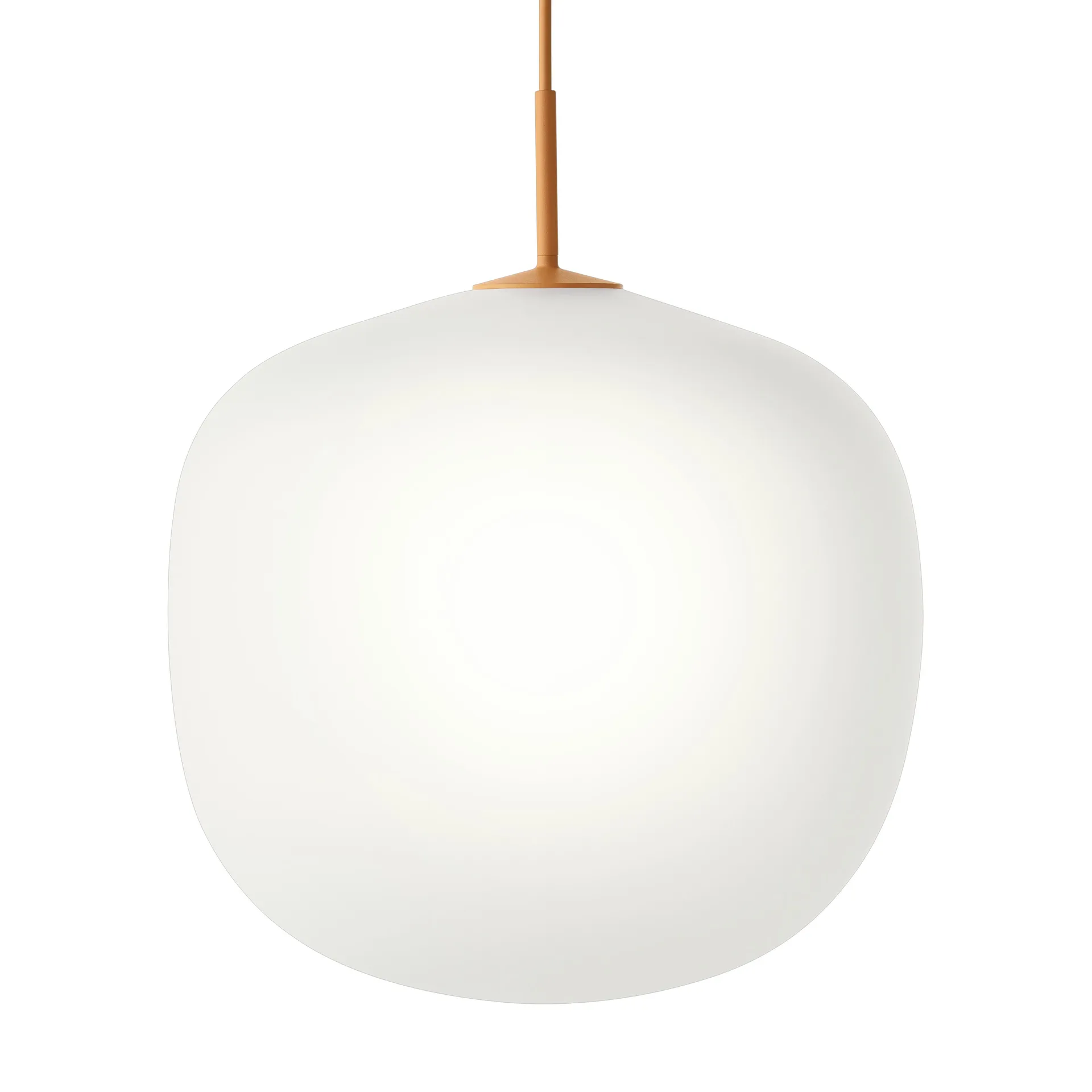 Lampada a sospensione Rime Ø 45 cm, arancione Muuto