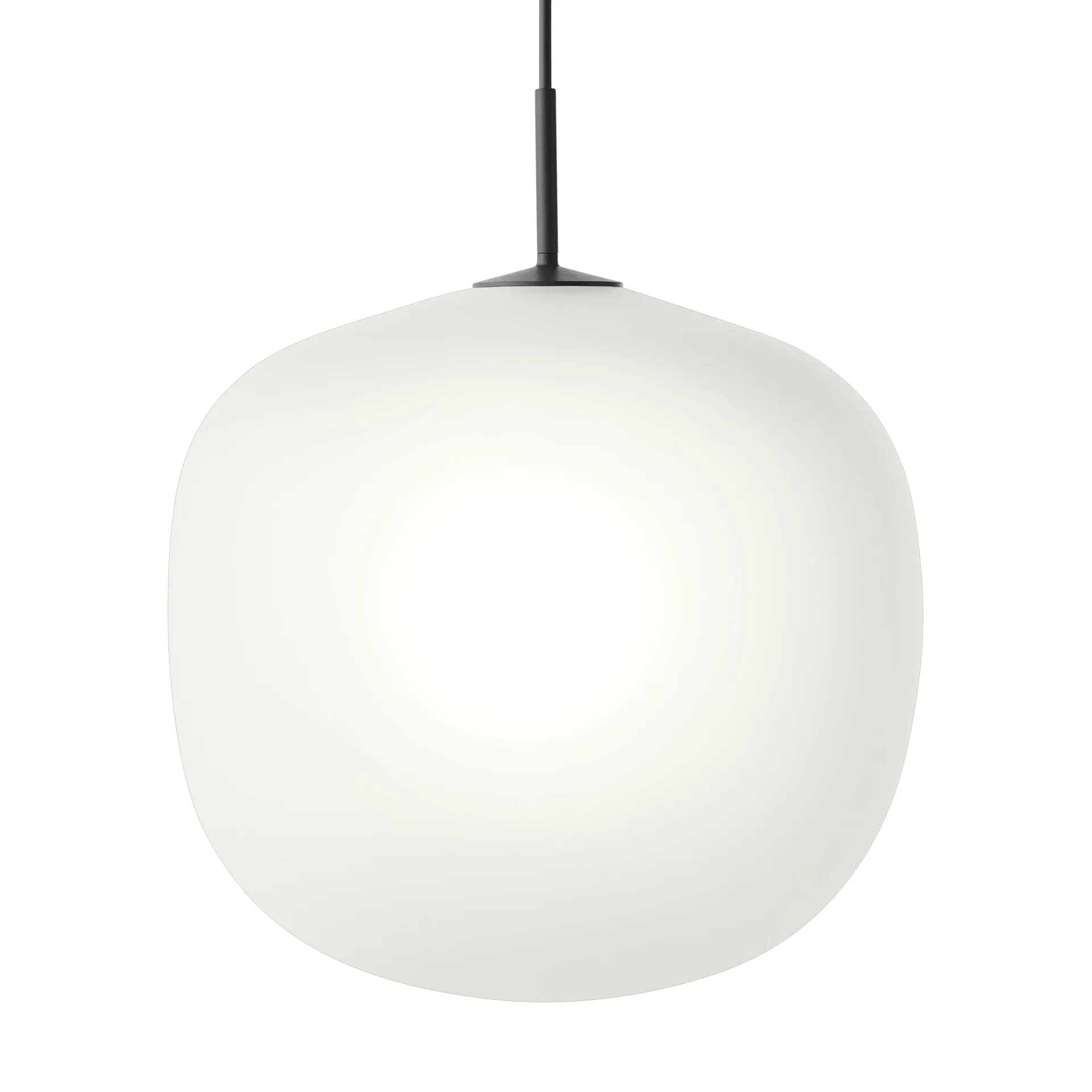 Lampada a sospensione Rime Ø 45 cm, nero Muuto