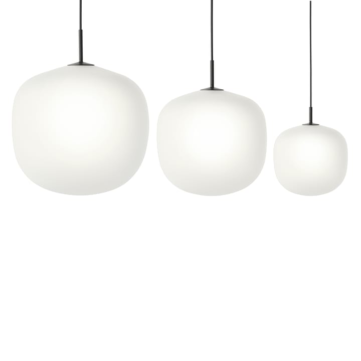 Lampada a sospensione Rime Ø 45 cm - nero - Muuto