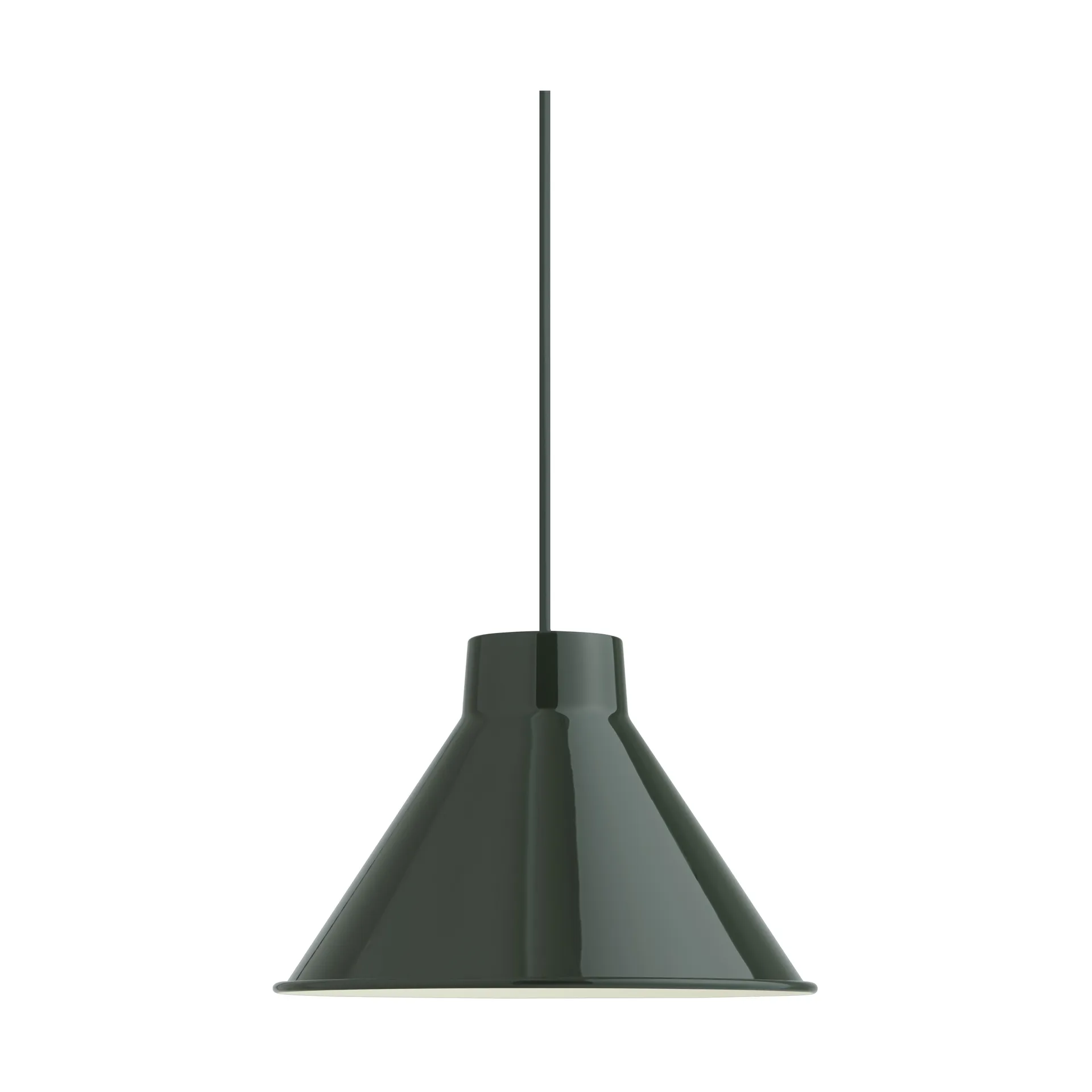 Lampada a sospensione Top Ø28 cm, Verde scuro Muuto