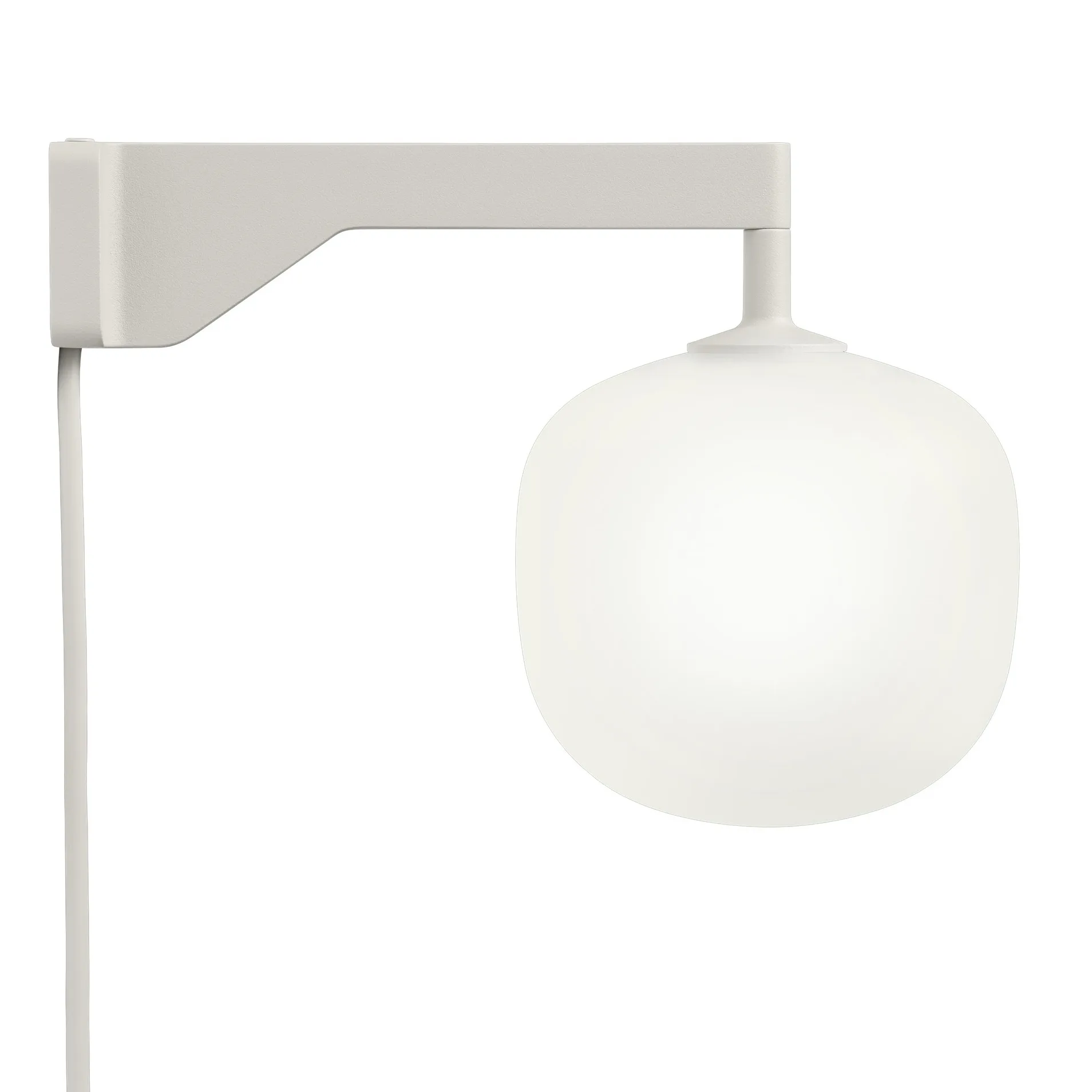 Lampada da muro Rime, Grigio Muuto