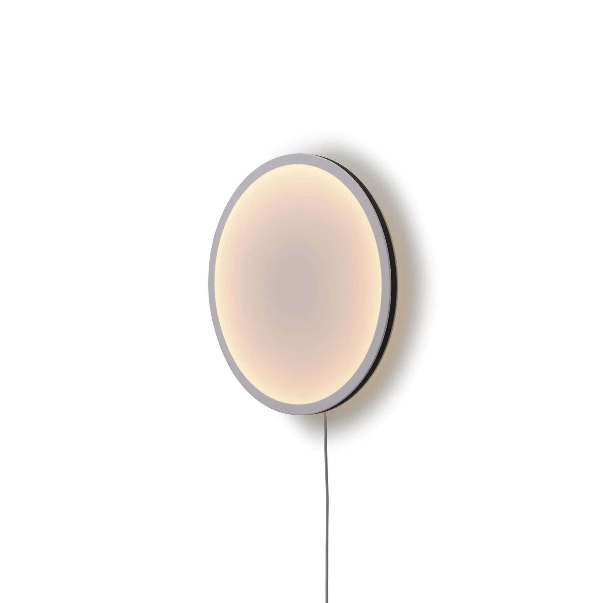 Lampada da parete Calm Ø50 cm, White/Black Muuto