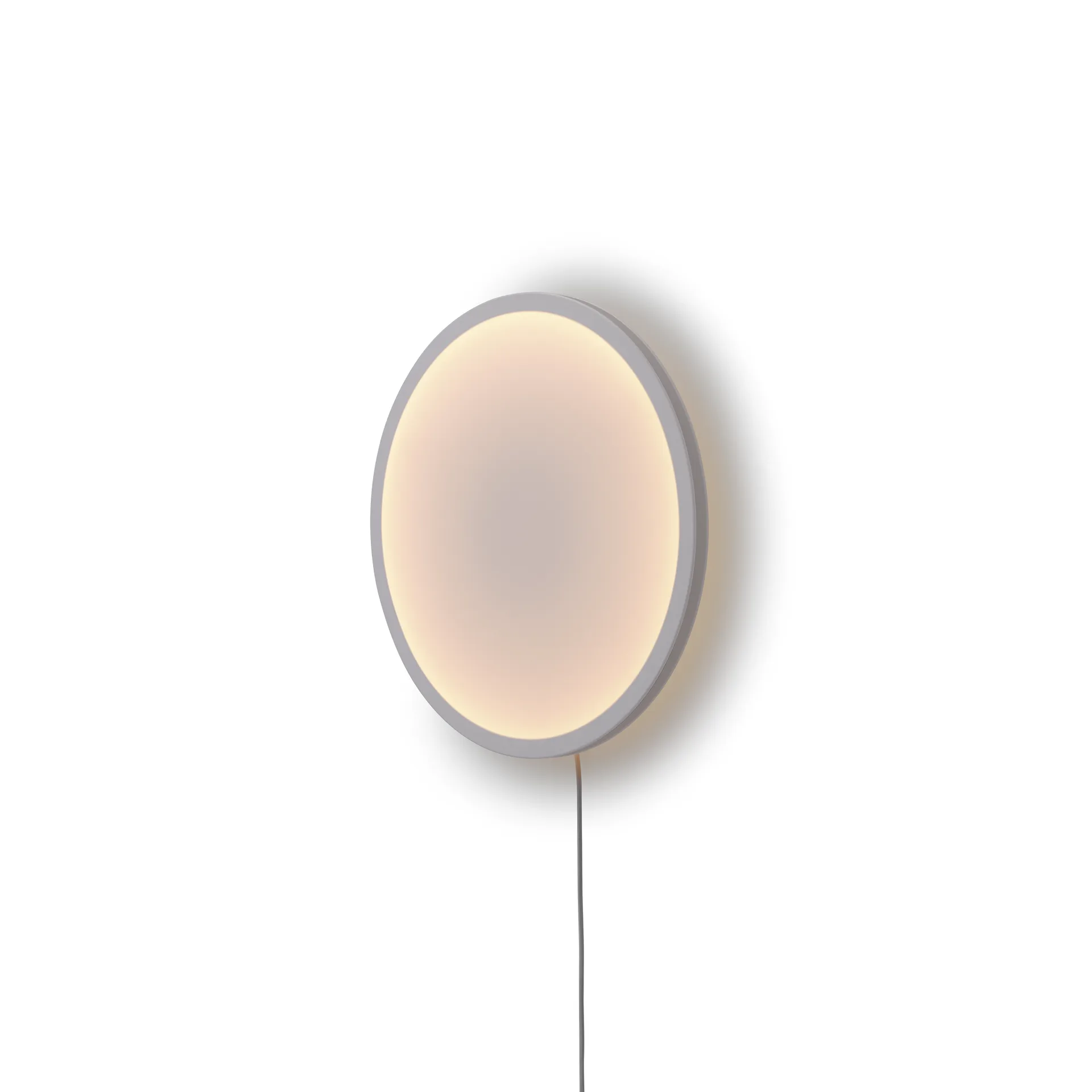 Lampada da parete Calm Ø50 cm, White/Grey Muuto
