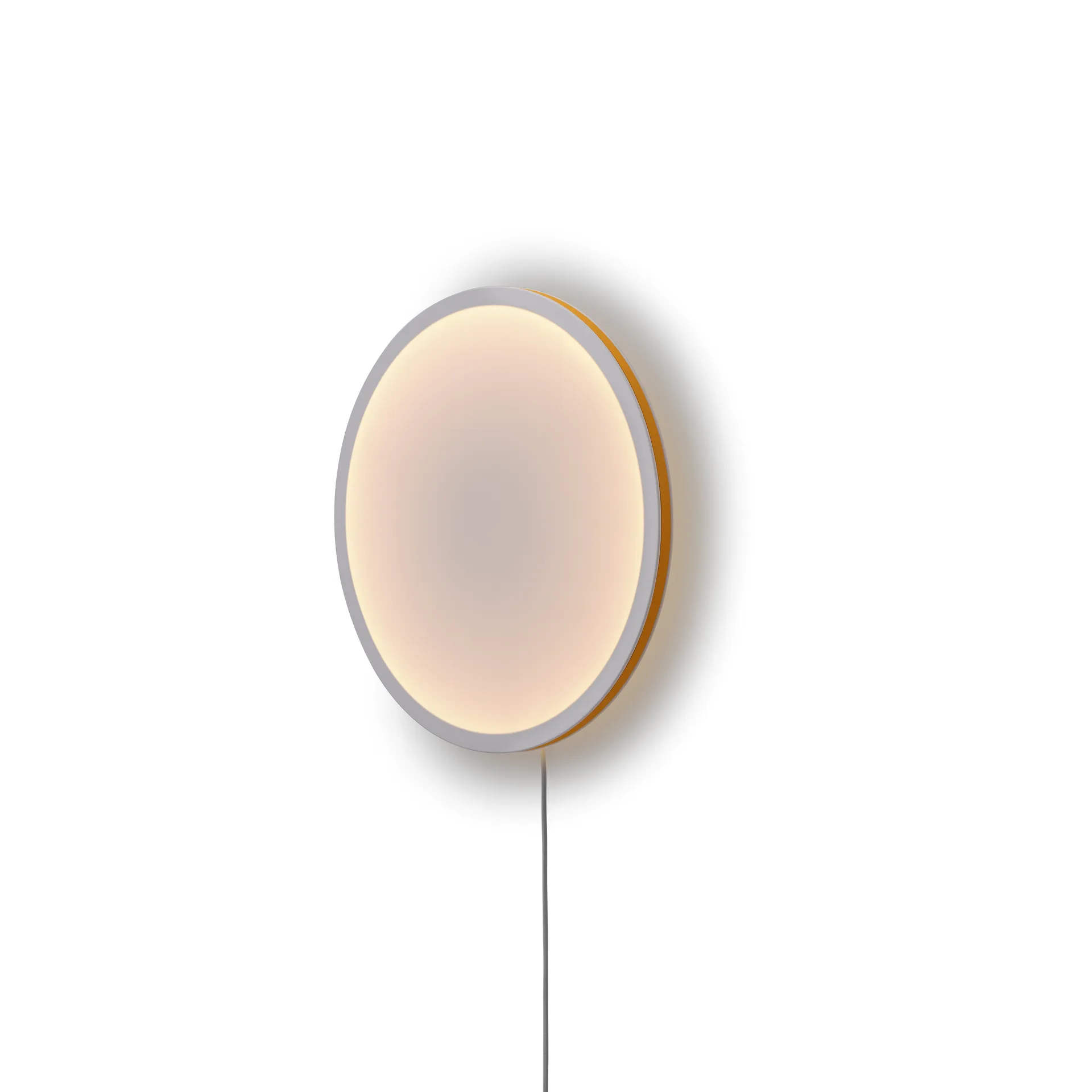 Lampada da parete Calm Ø50 cm, White/Orange Muuto