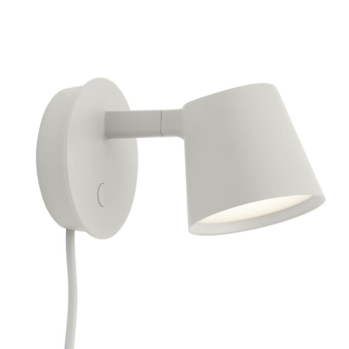 Lampada da parete Tip - grigio - Muuto