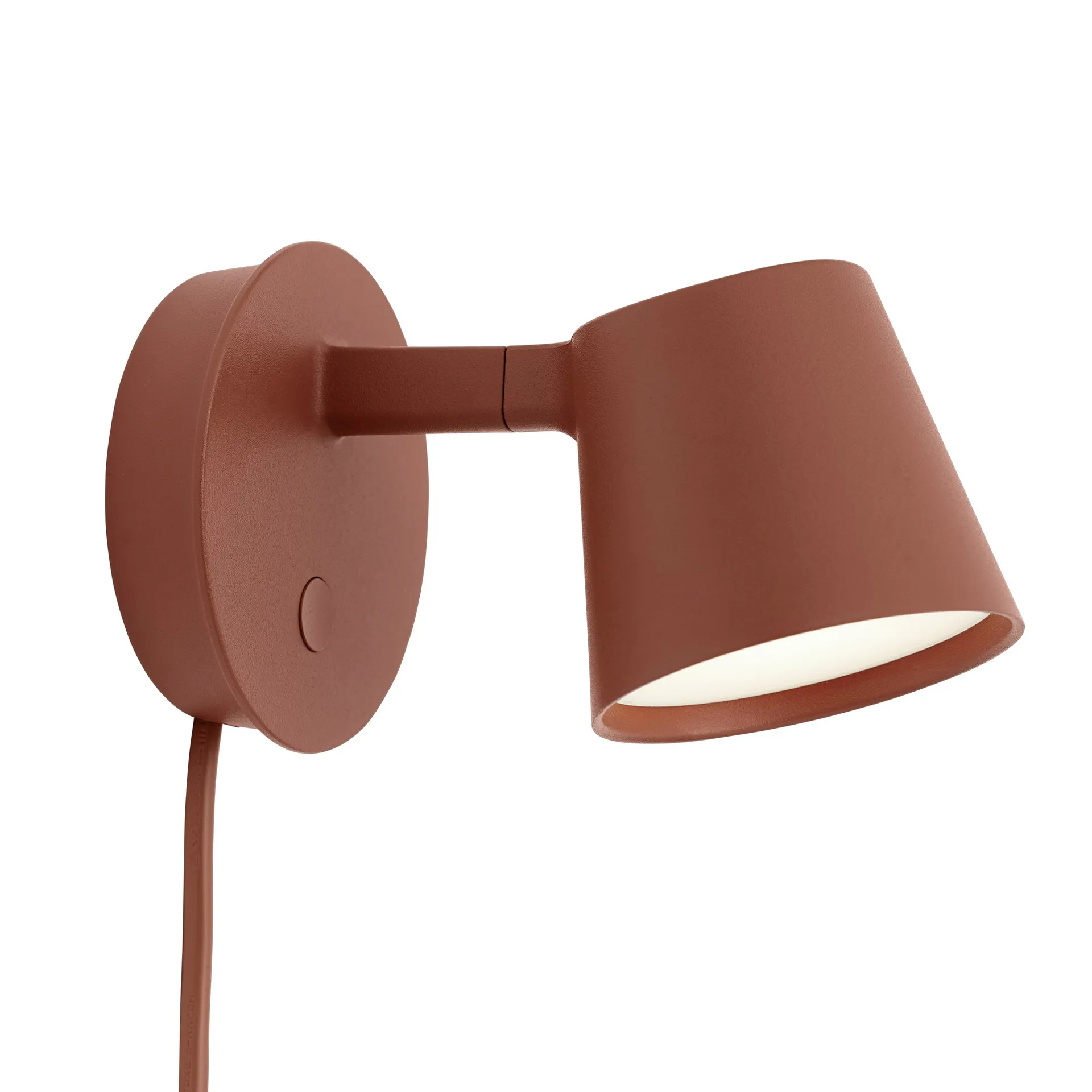 Lampada da parete Tip, marrone rame Muuto