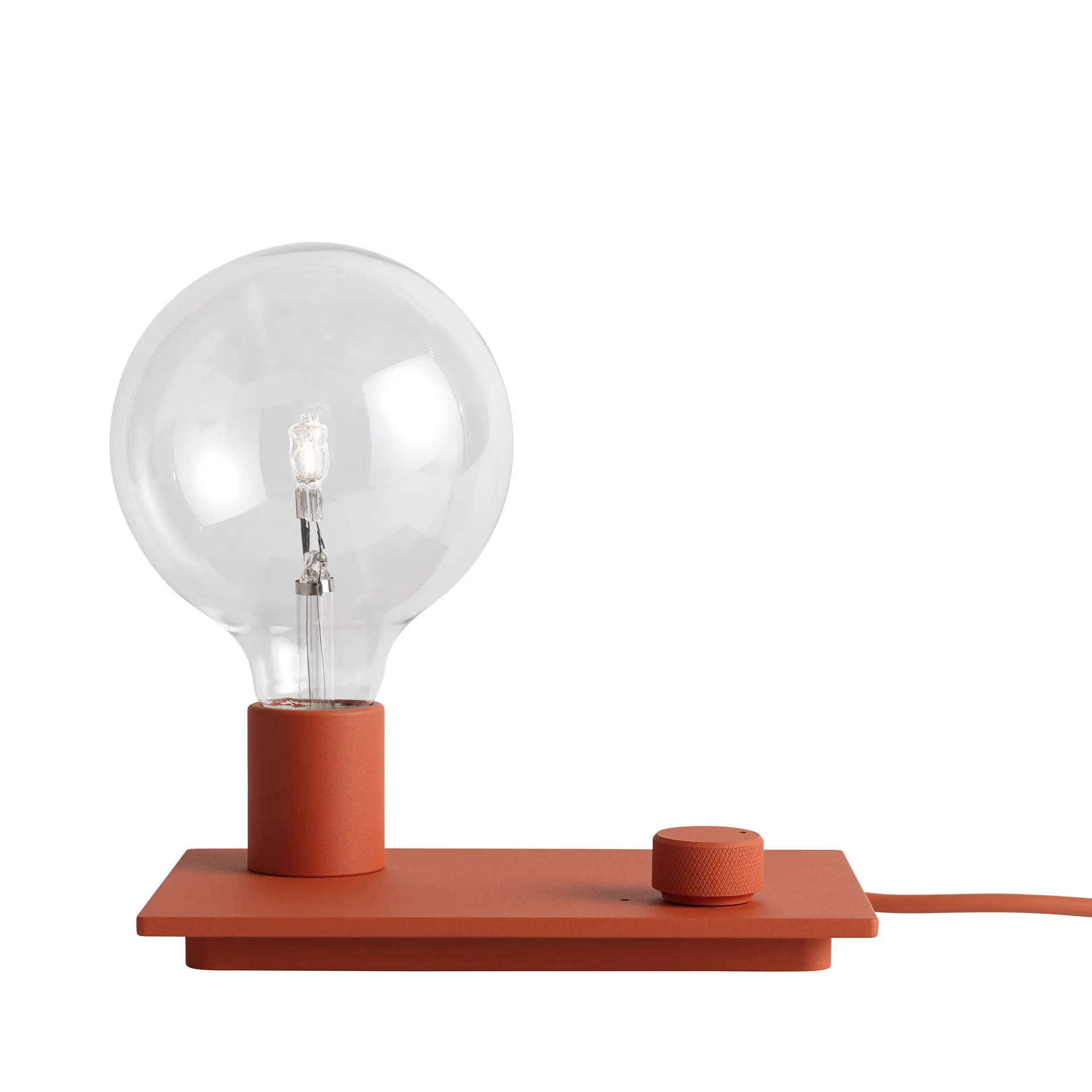 Lampada da tavolo Control , rosso Muuto