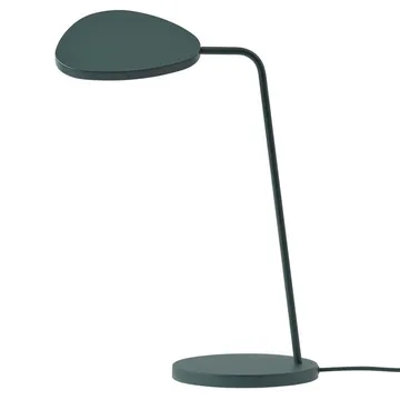 Lampada da tavolo Leaf bianca - Verde scuro - Muuto