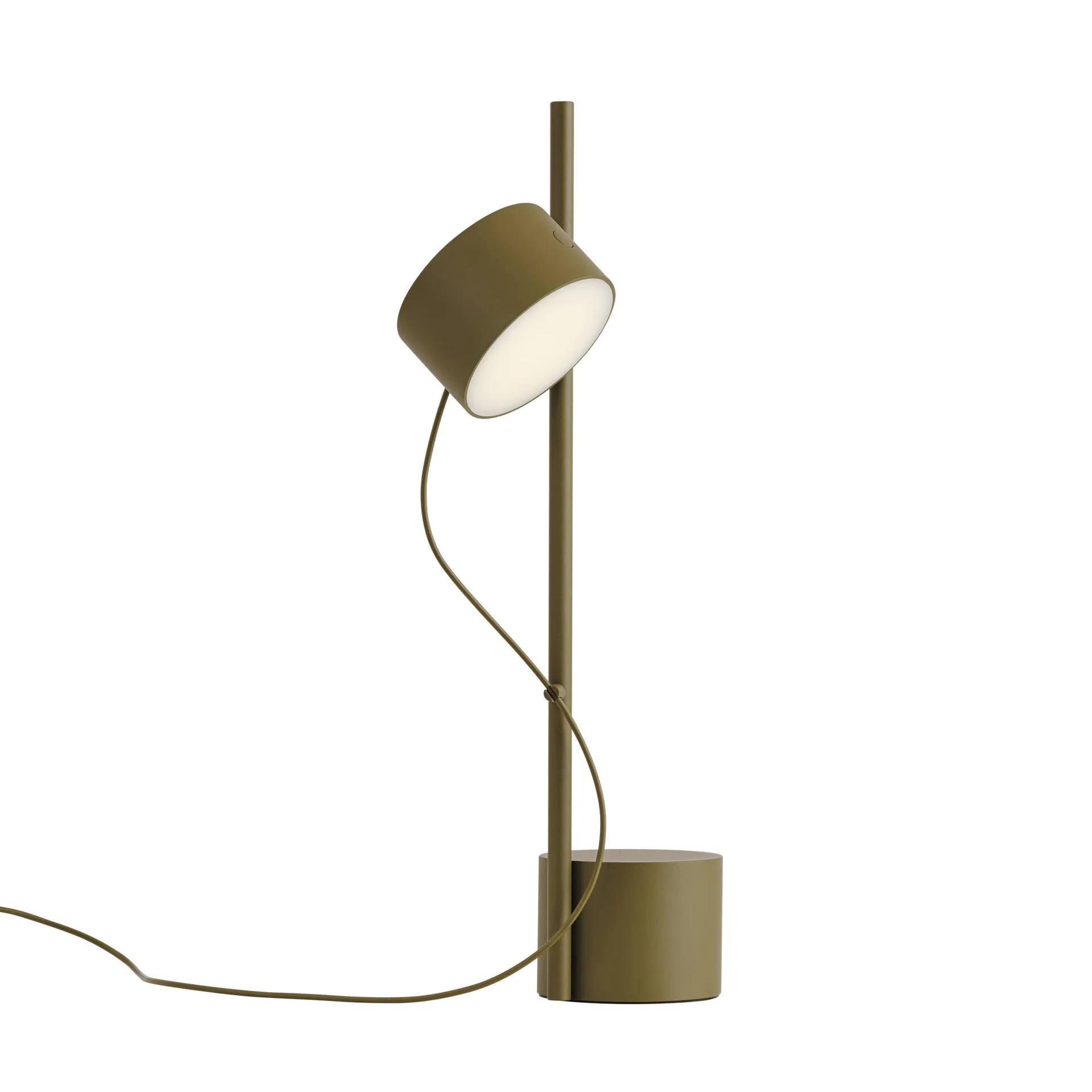 Lampada da tavolo Post, Marrone-verde Muuto