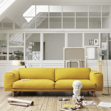 Lampada da terra Leaf - Grigio - Muuto