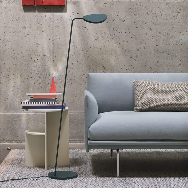 Lampada da terra Leaf - Verde scuro - Muuto