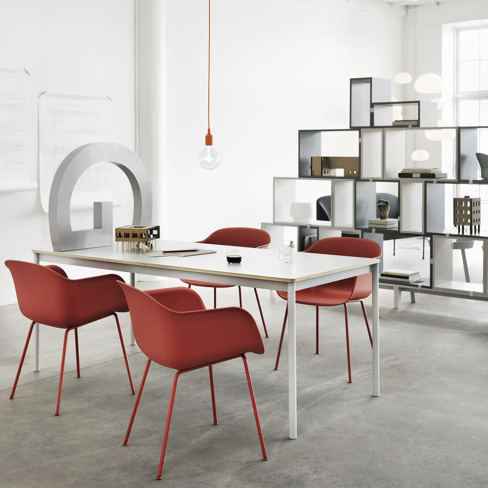 Lampadario E27, Bianco Muuto