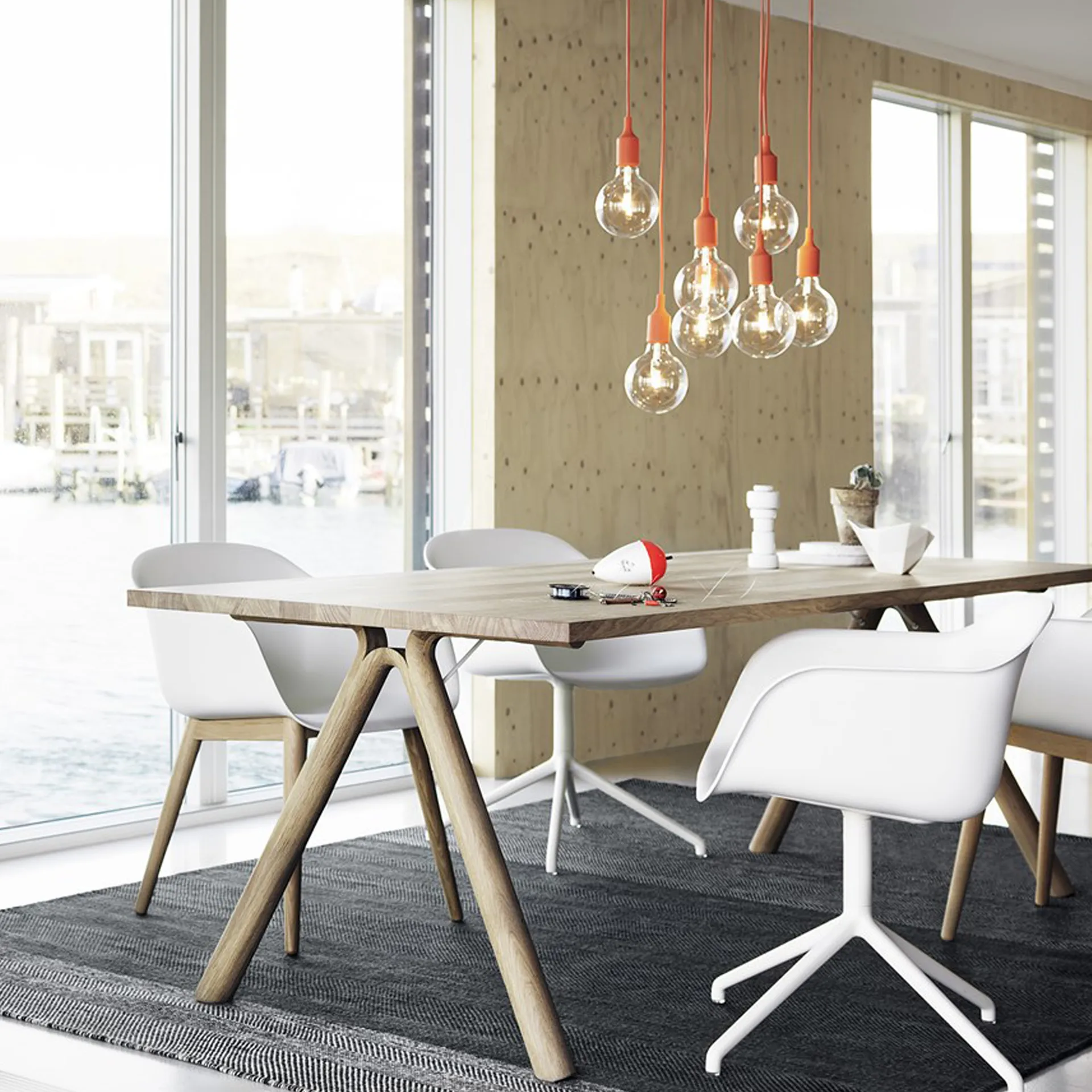 Lampadario E27, Bianco Muuto