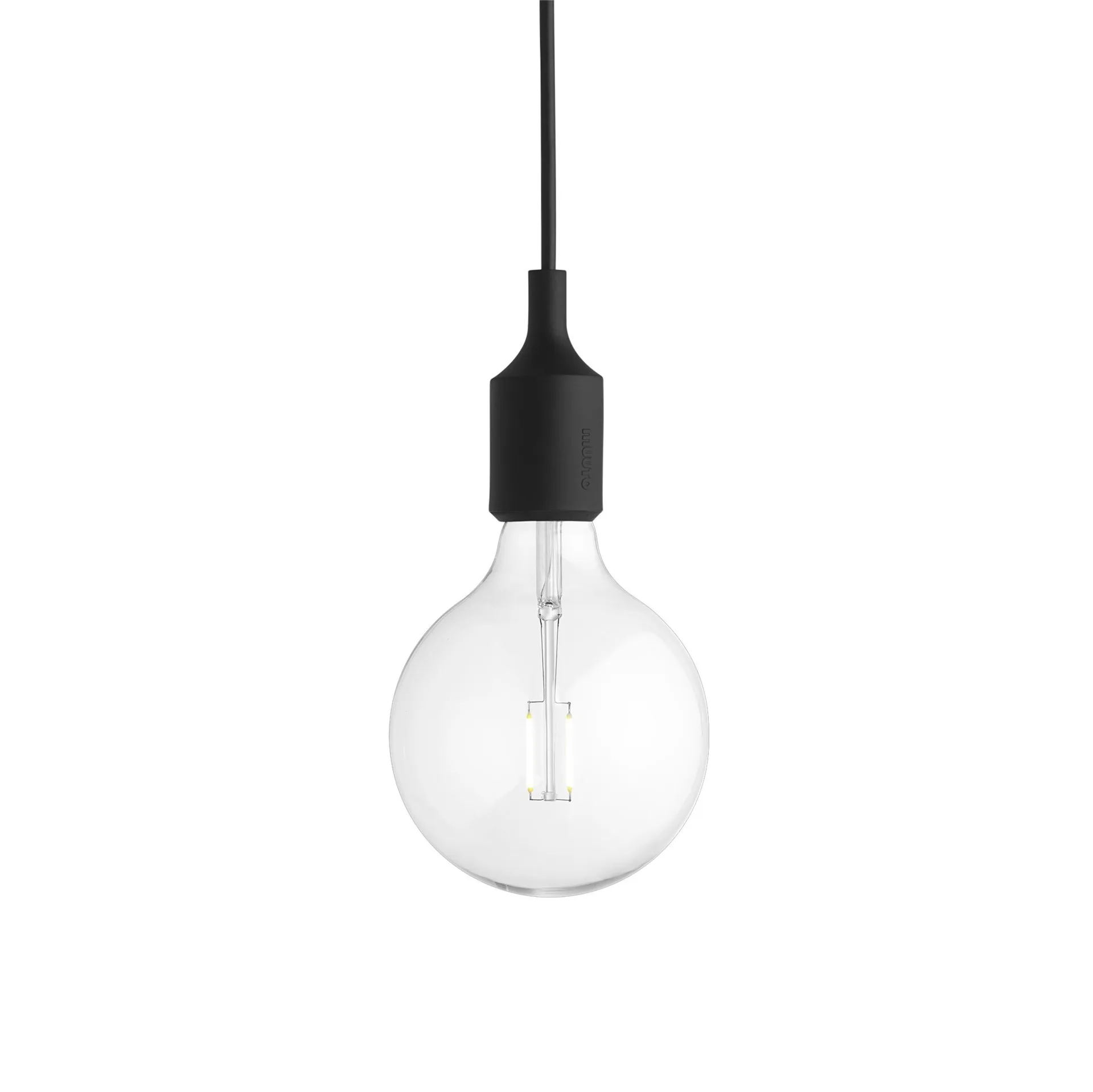 Lampadario E27, nero Muuto
