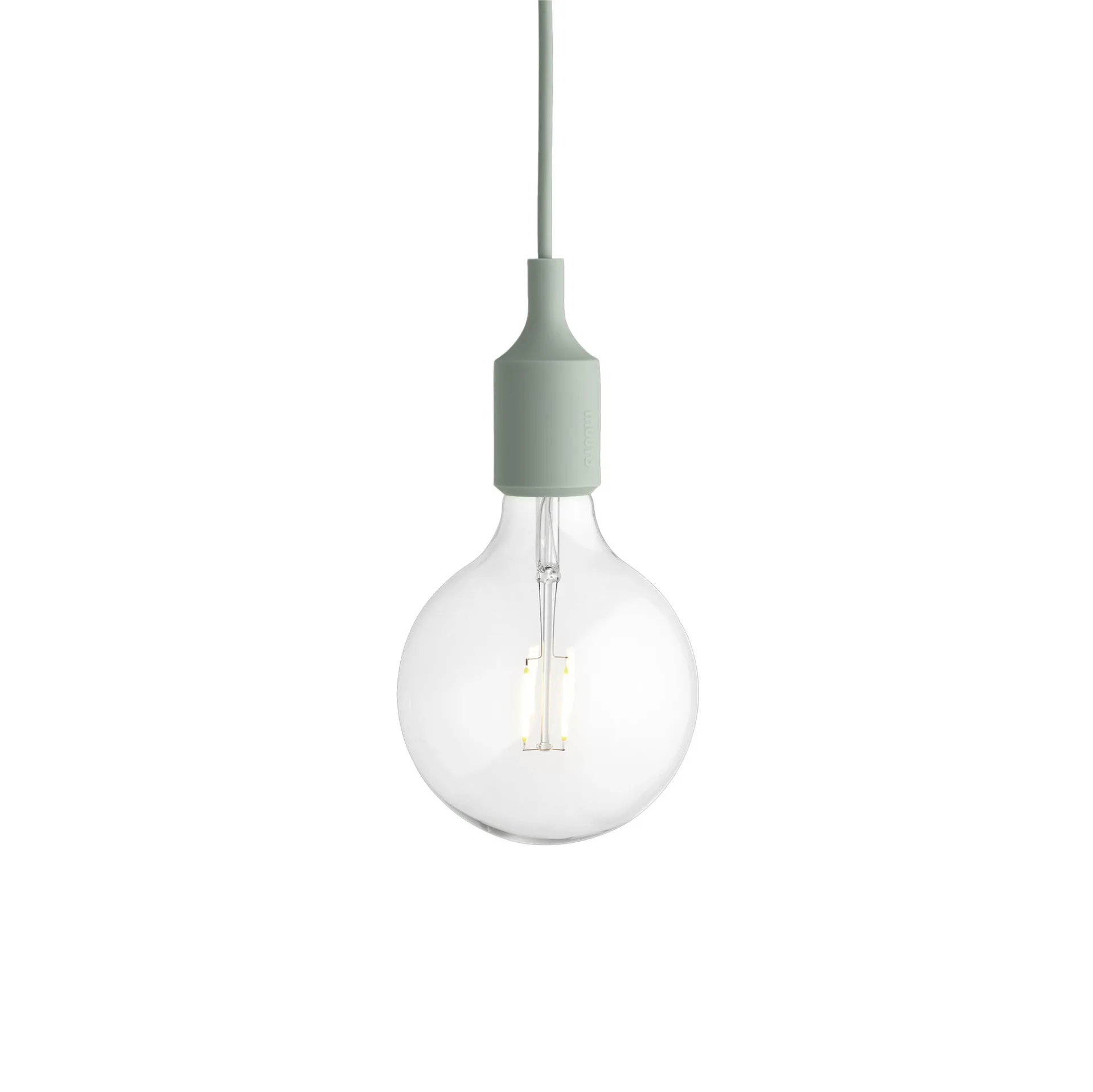 Lampadario E27, verde chiaro Muuto