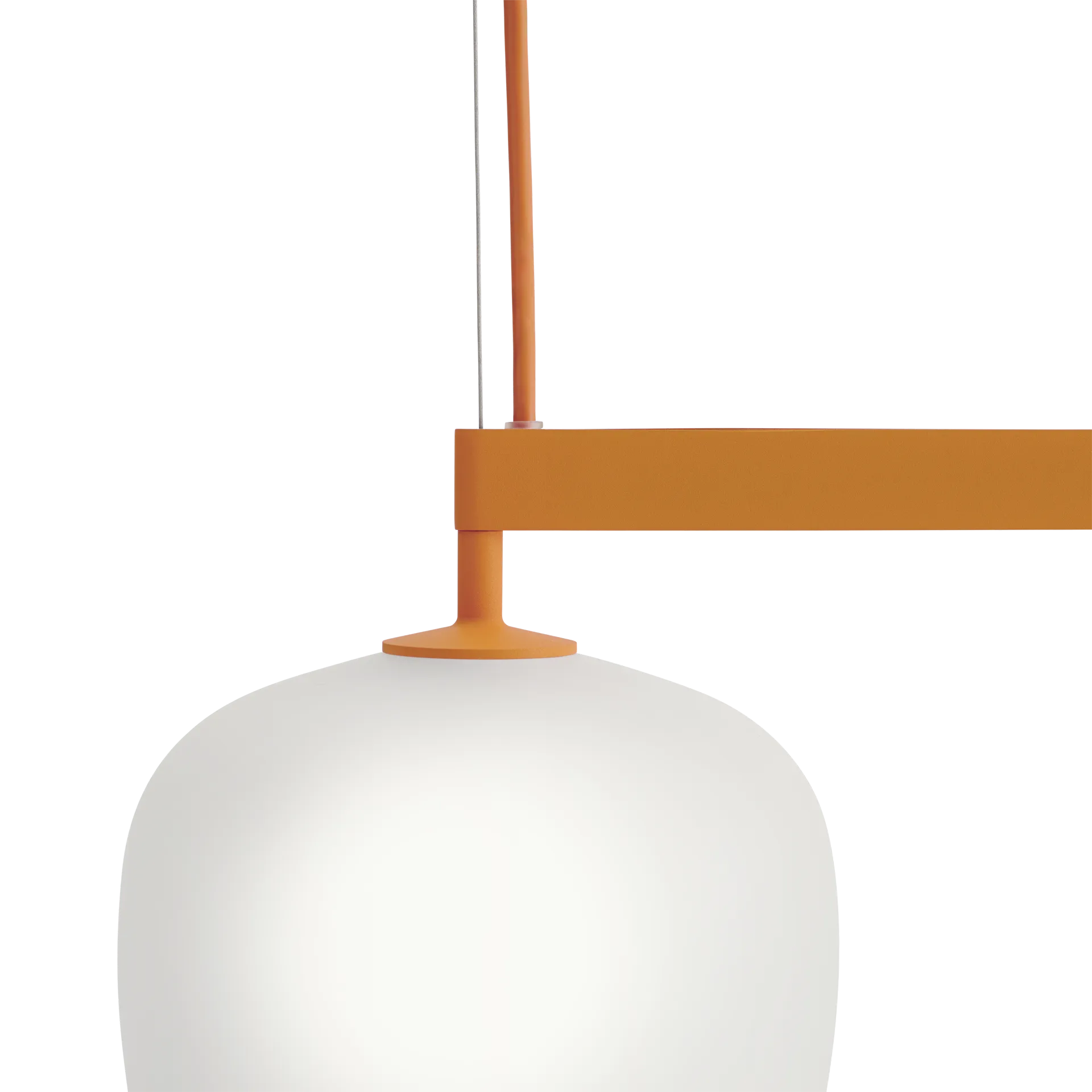 Lampadario Rime Rail , Arancio Muuto