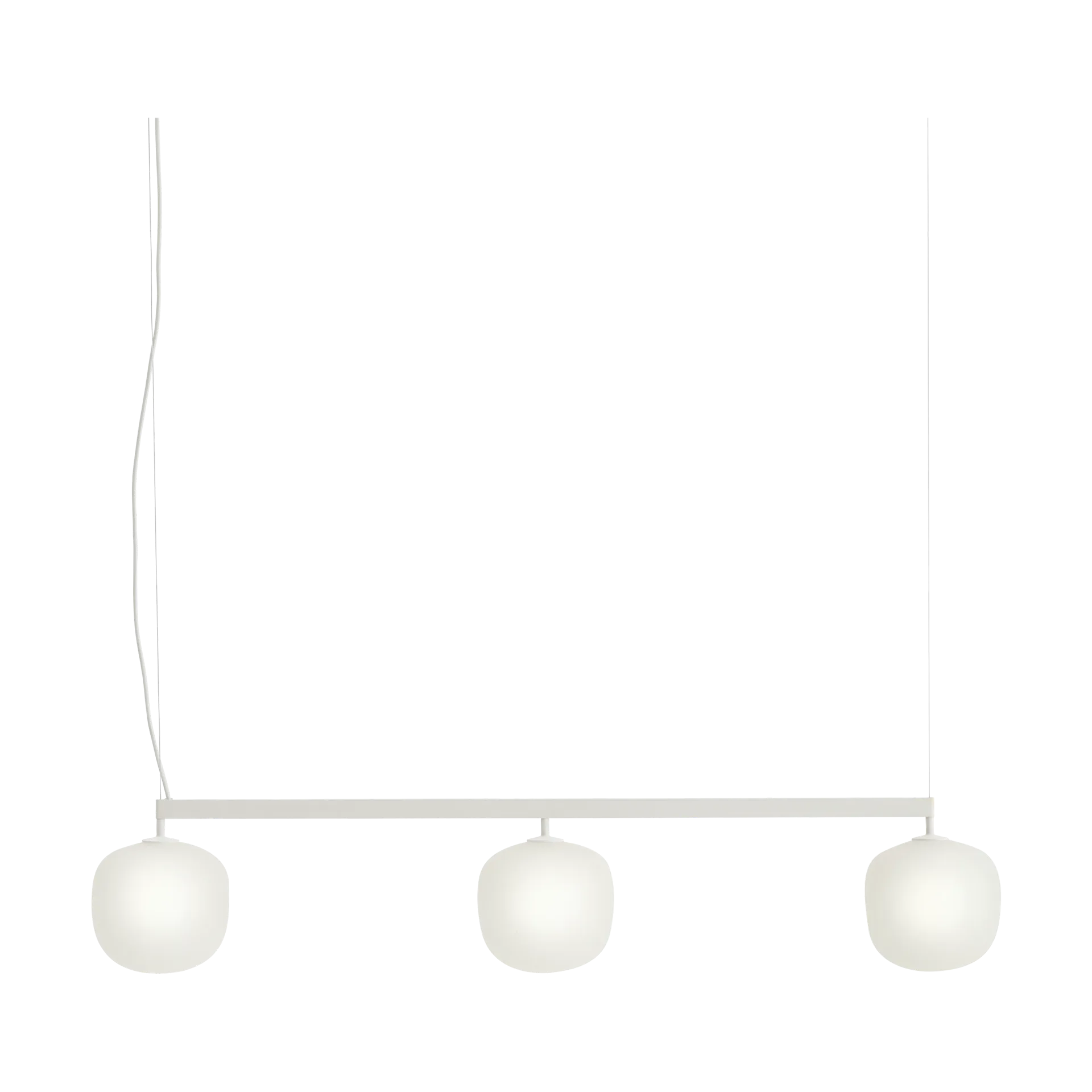 Lampadario Rime Rail , Bianco Muuto