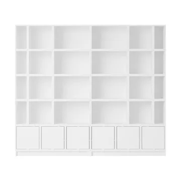 Libreria scaffalatura Stacked configurazione 1 - Bianco - Muuto