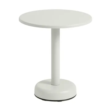 Linear Steel tavolino da caffè - Grigio, Ø42x47 cm - Muuto