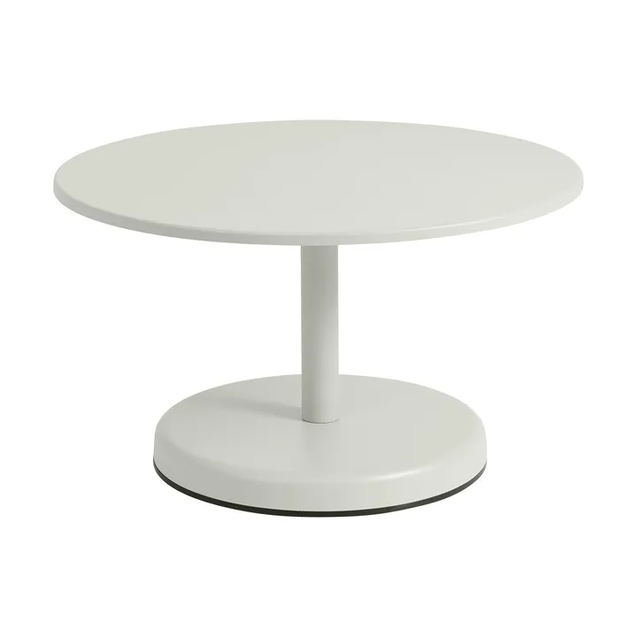 Linear Steel tavolino da caffè - Grigio, Ø70x40 cm - Muuto