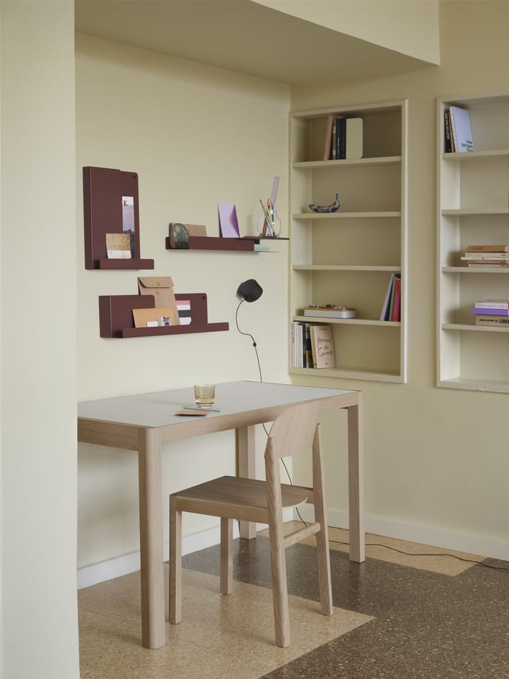 Mensola Folded media, Deep Red Muuto