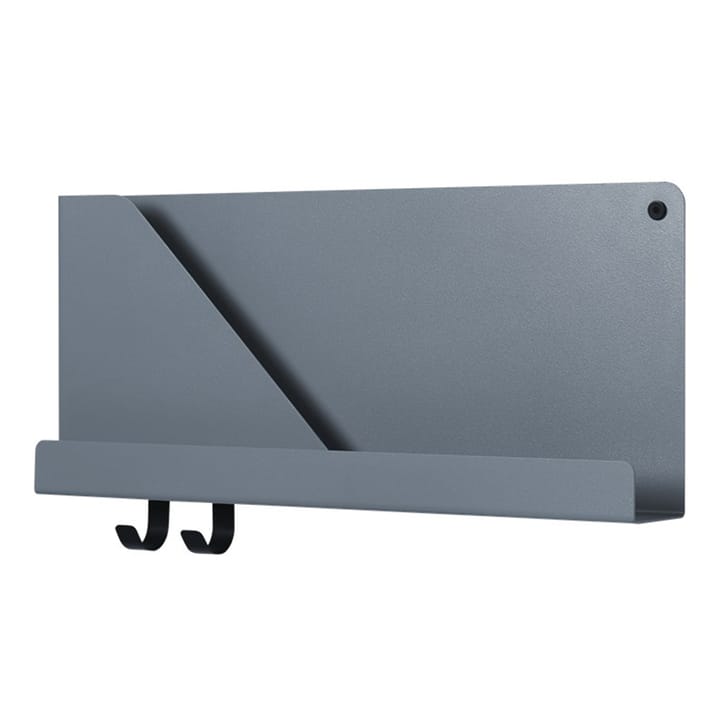 Mensola Folded piccola - Grigio blu - Muuto