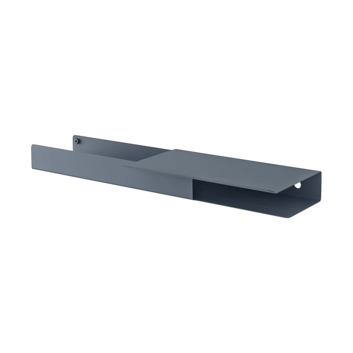 Mensola Folded Platform 62x5,4 cm - Blu, grigio - Muuto