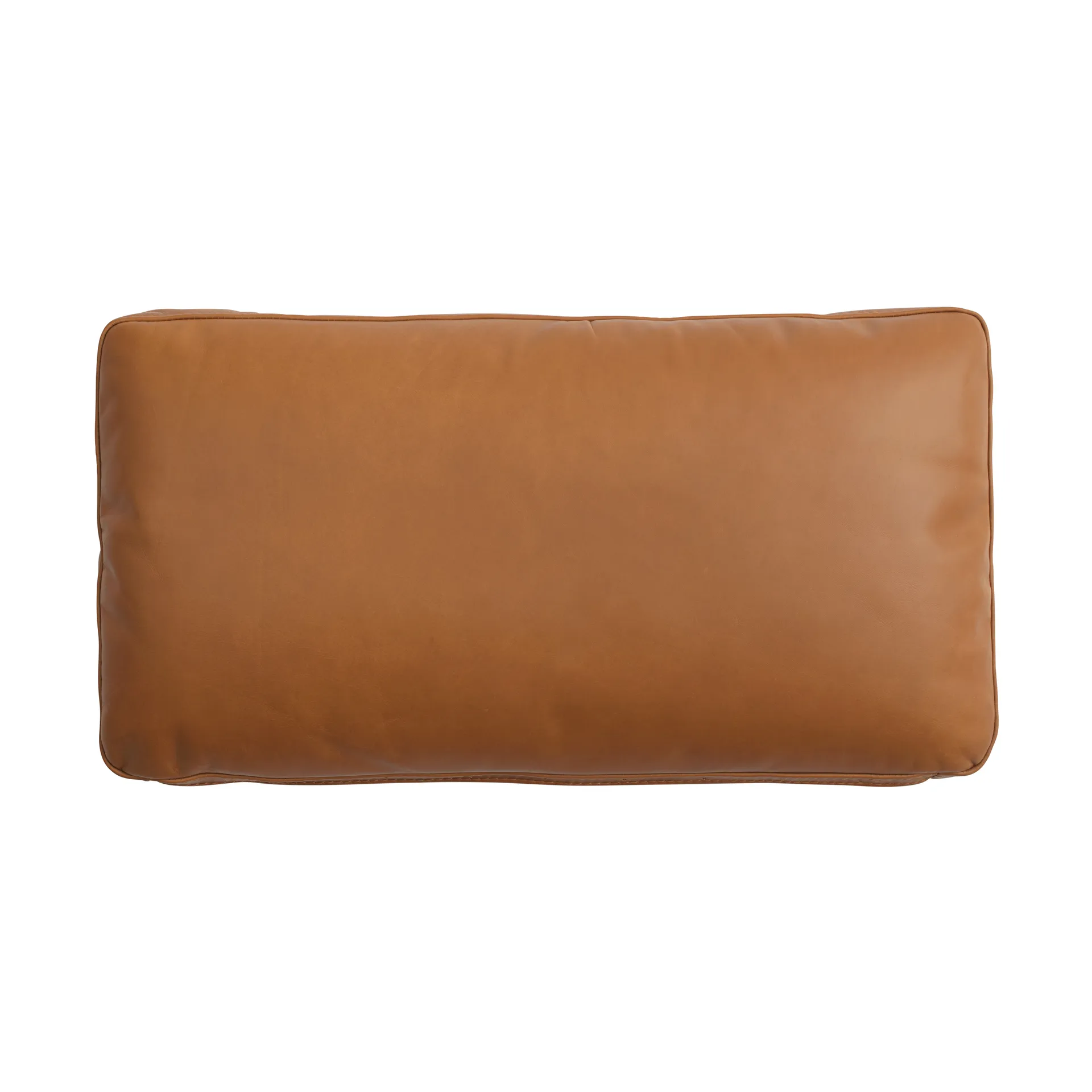 Outline soft cuscino, Refine Leather Cognac, 55x30 cm Muuto