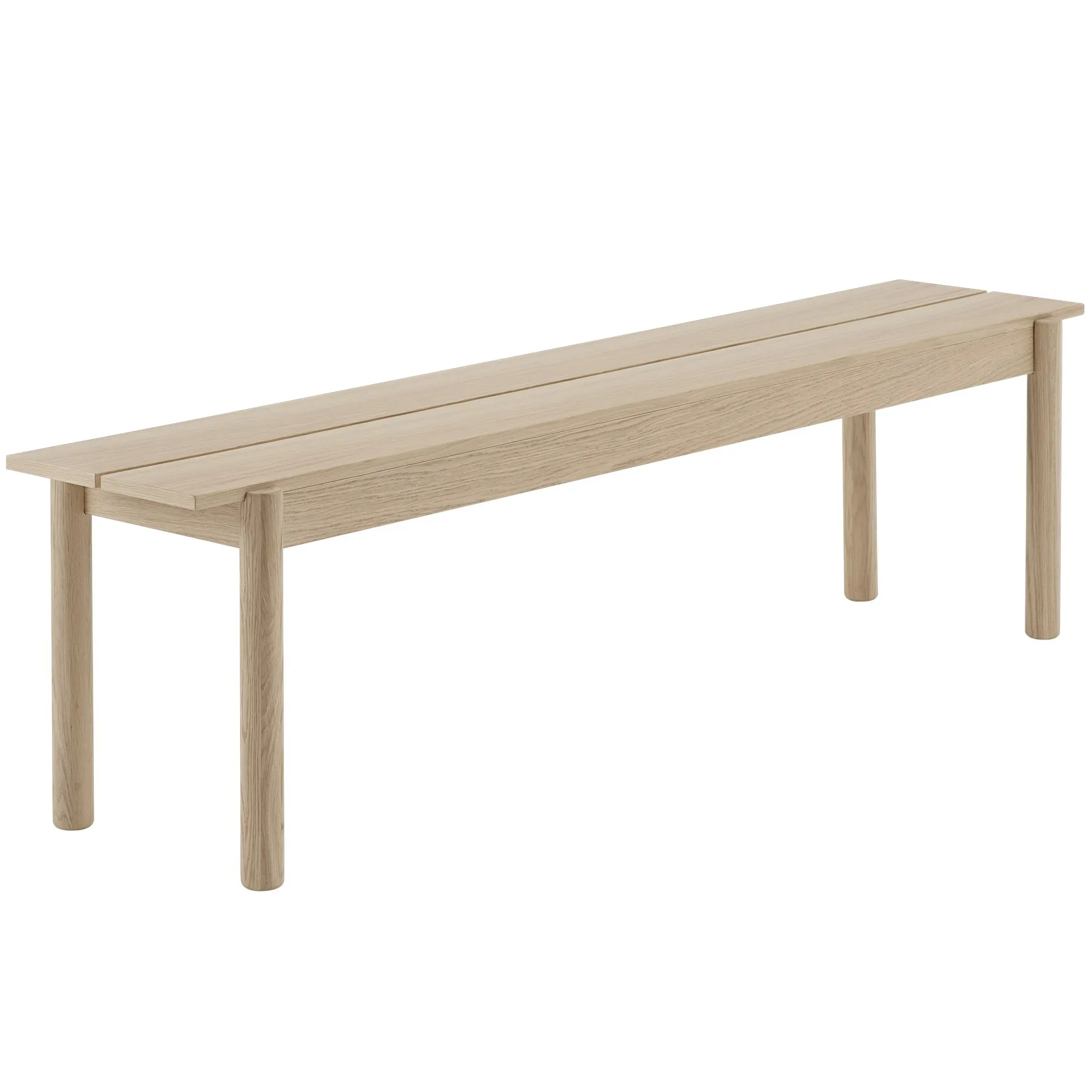 Panca Linear, rovere, 33,5 cm Muuto