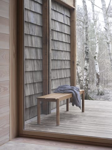 Panchina Linear Steel 170x34 cm - Burnt orange - Muuto