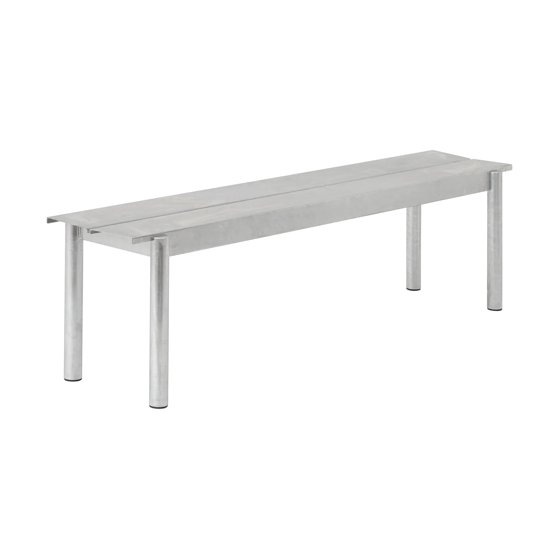 Panchina Linear Steel 170x34 cm, Warm galvanized steel Muuto