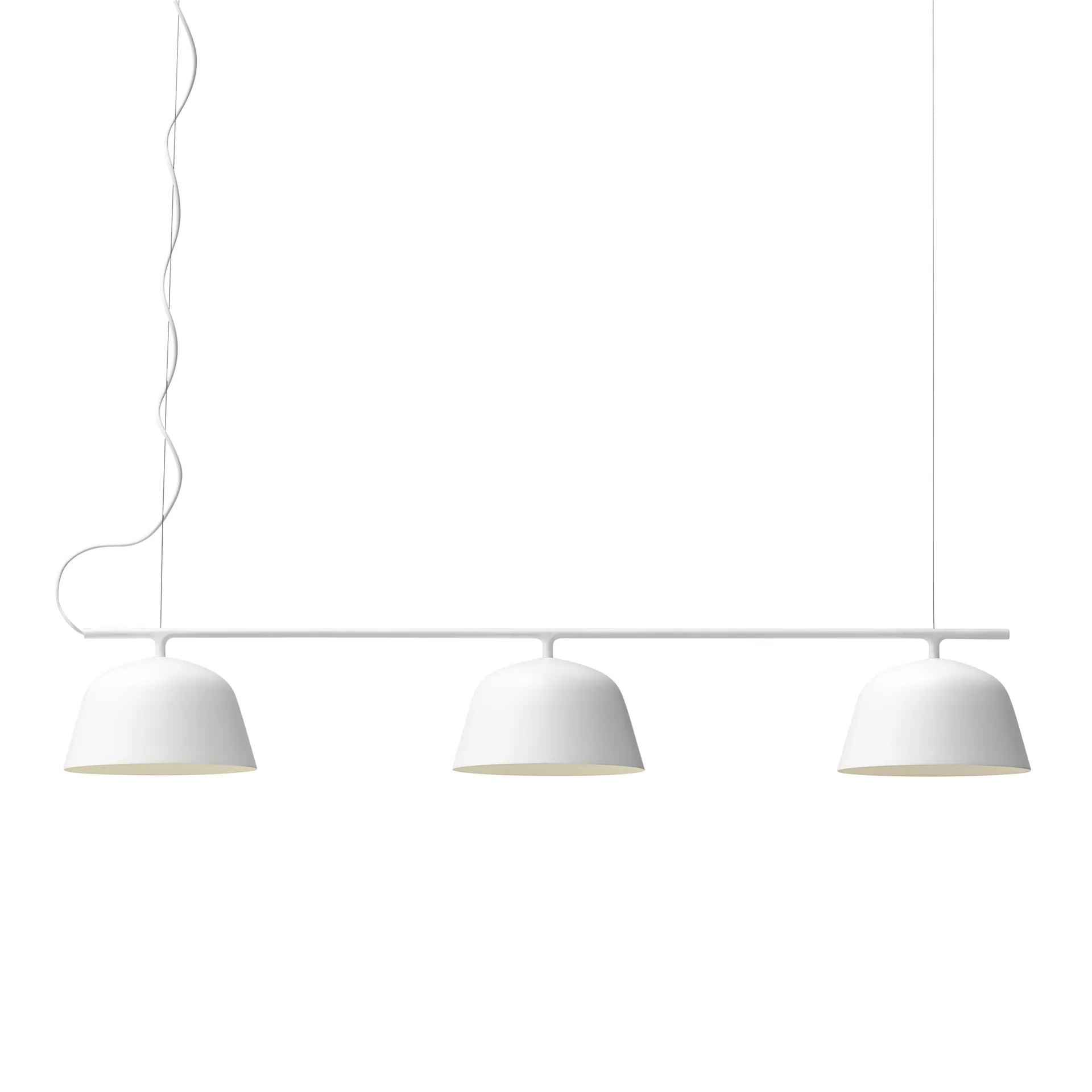 Plafoniera Ambit Rail, bianco Muuto