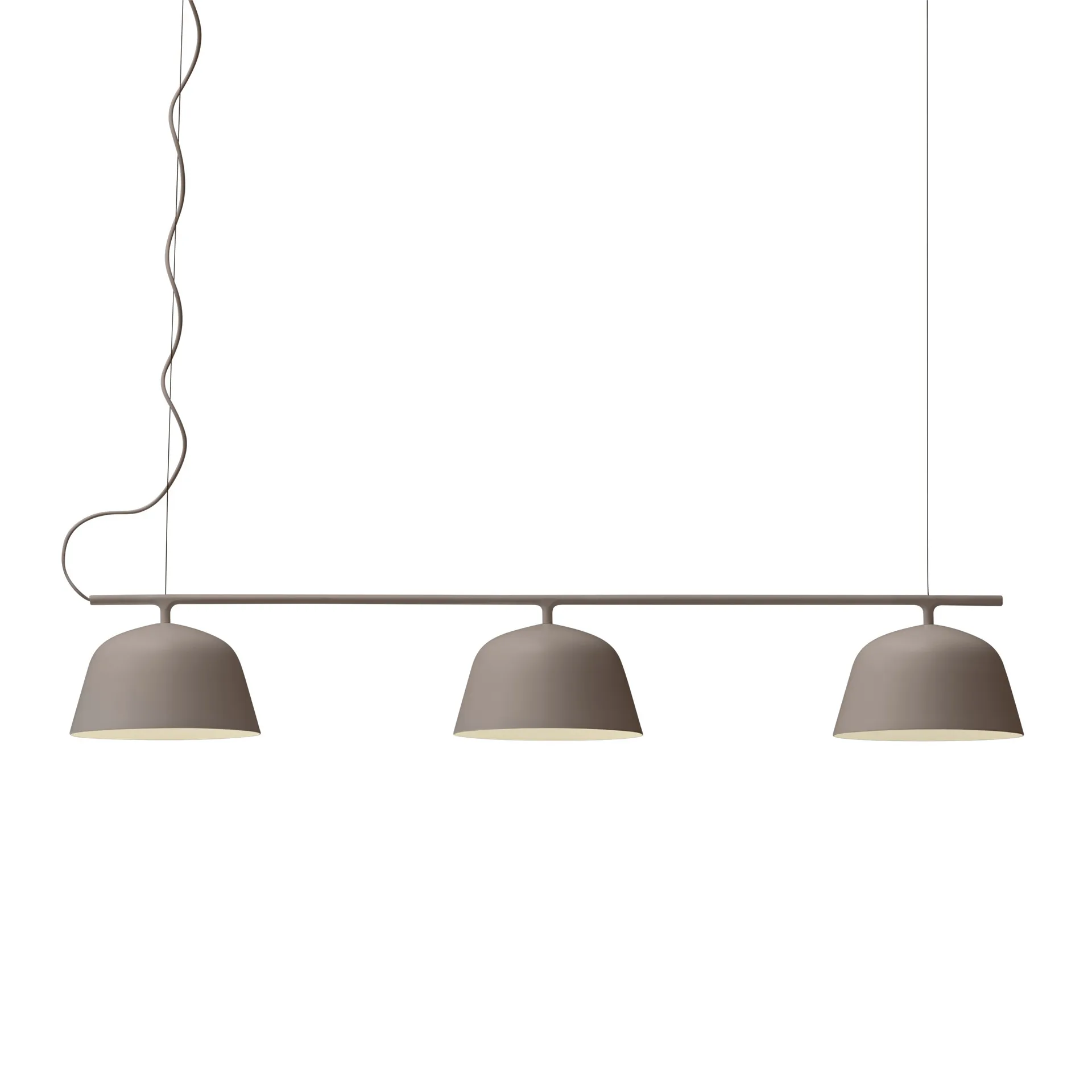 Plafoniera Ambit Rail, Taupe Muuto
