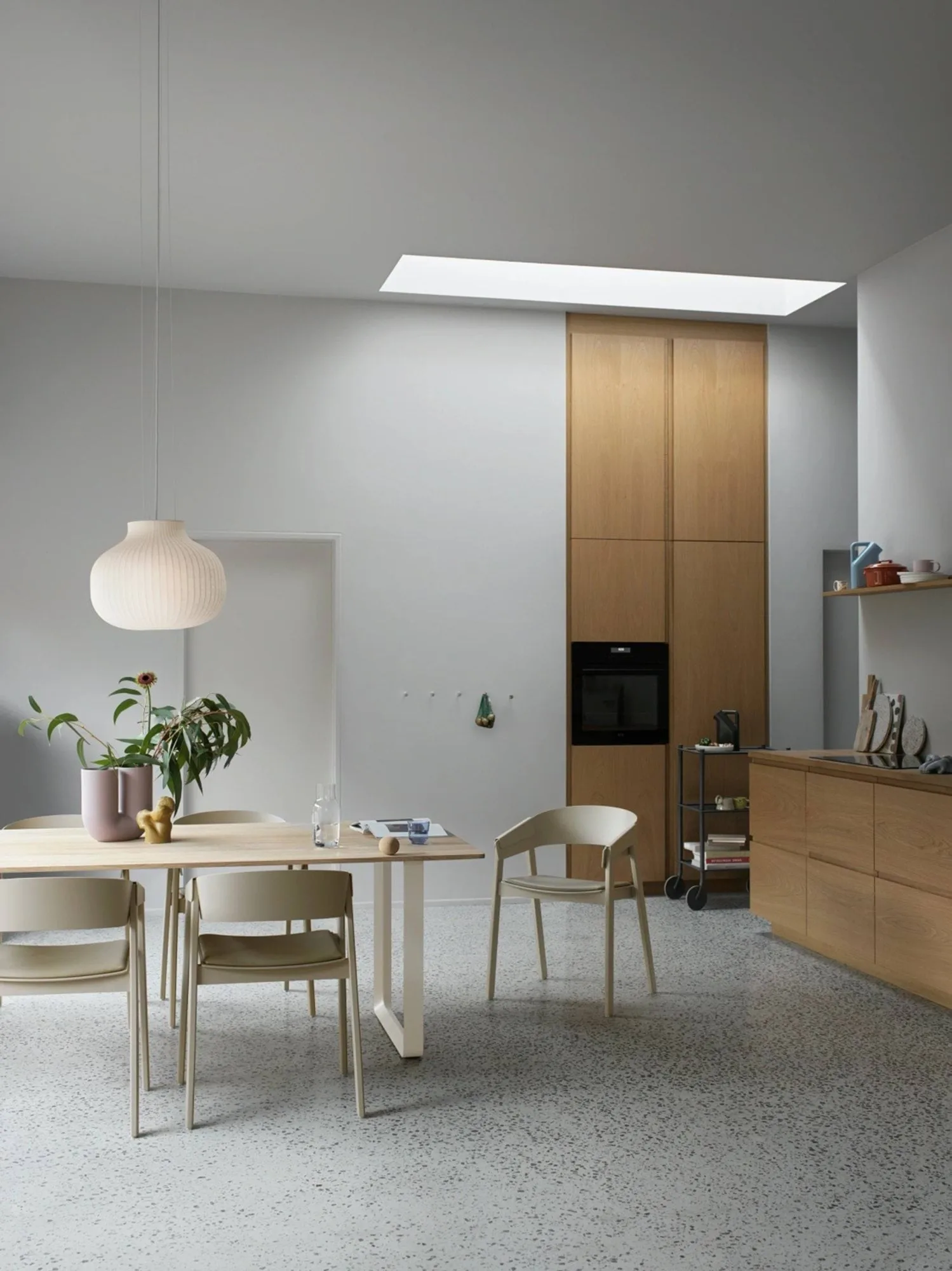 Plafoniera Strand aperta, 45 cm Muuto