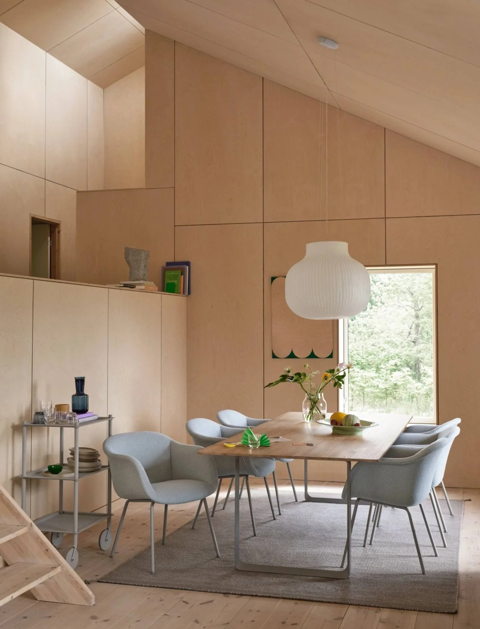 Plafoniera Strand aperta, 60 cm Muuto