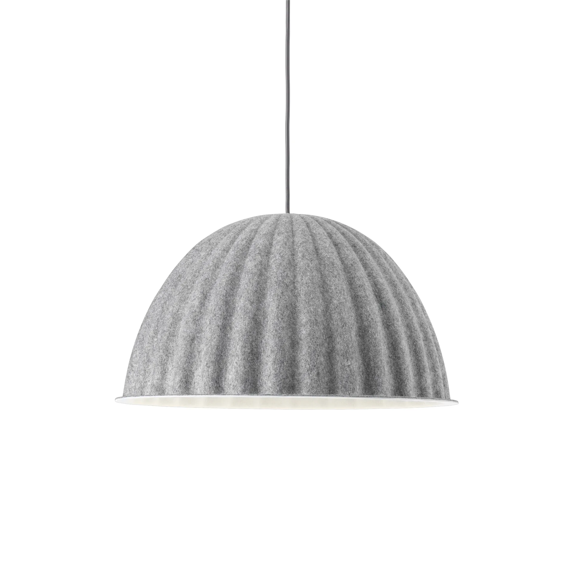 Plafoniera Under The Bell Ø 55 Cm, grigio scuro Muuto