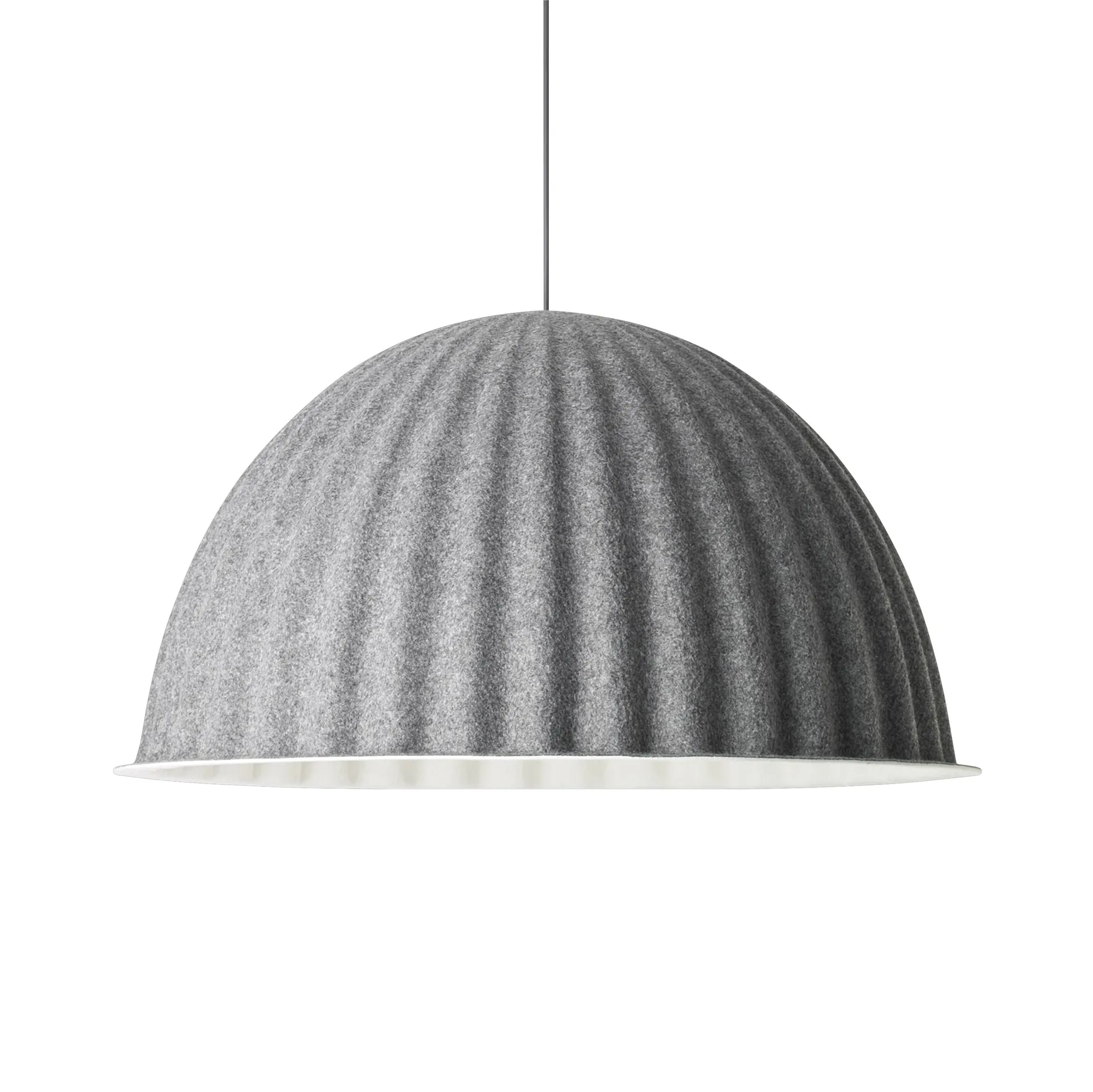 Plafoniera Under The Bell Ø 82 cm, grigio scuro Muuto