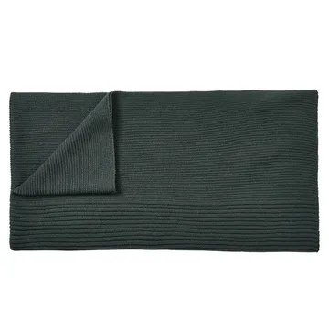 Plaid in lana Rhythm 130x160 cm - Verde scuro - Muuto