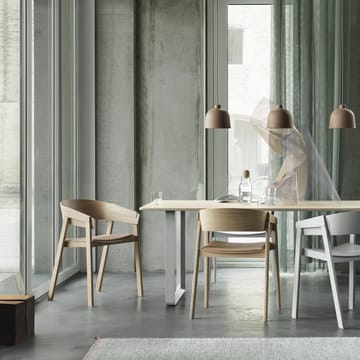 Poltrona con braccioli Cover - Rovere - Muuto